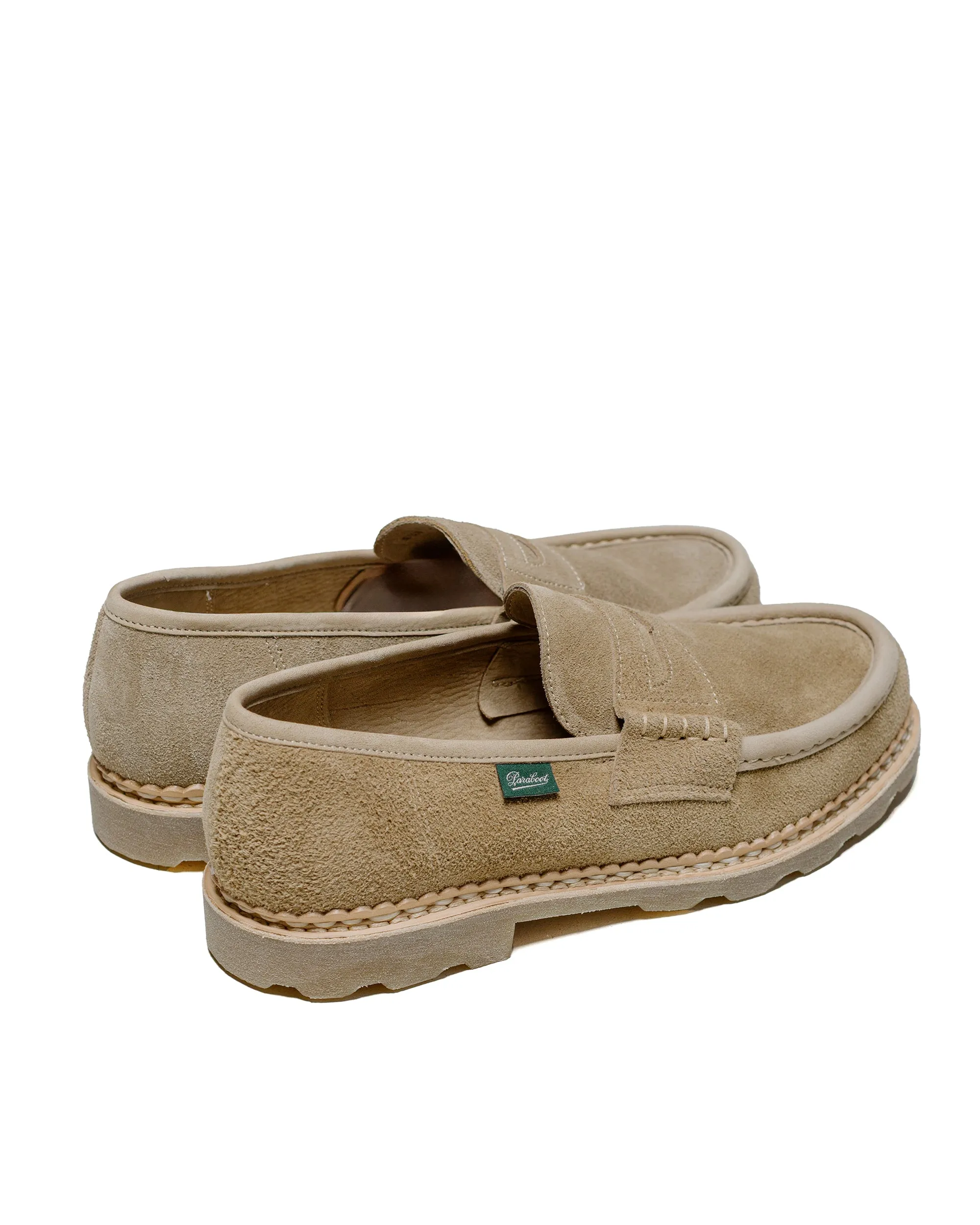 Paraboot Nantes Velours Sand Typical Upgraded arch