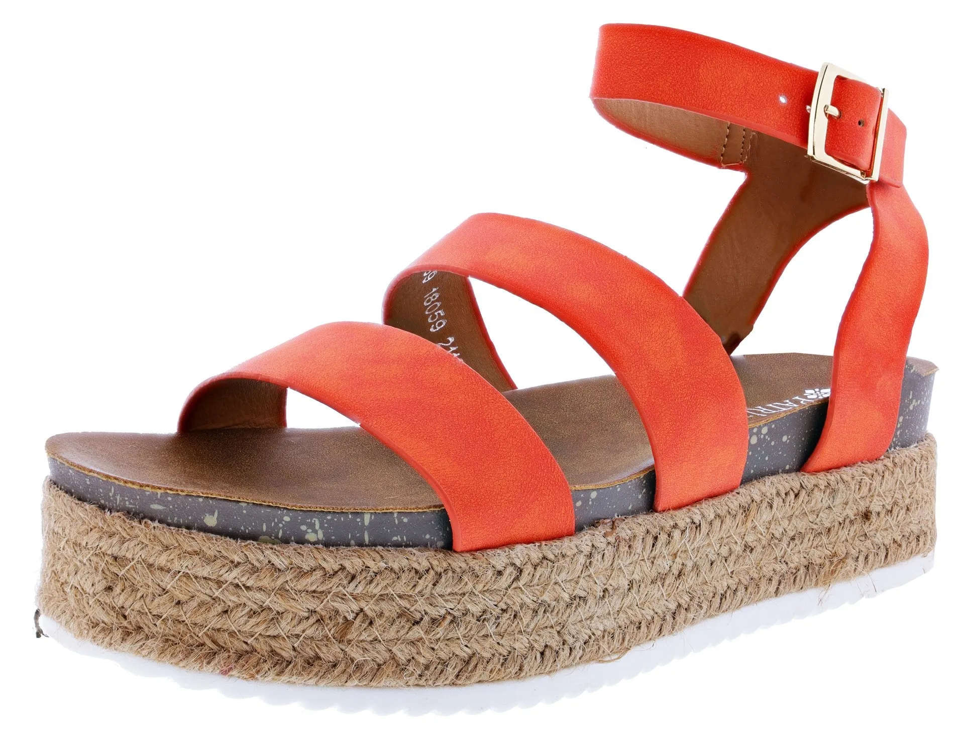 Relaxed Look Effortless Pair Patrizia Larissa Platform Wedge Sandals Women