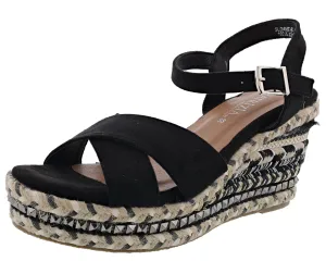 Comfy Pumps Patrizia Sloane Studded Wedge Sandals By Spring Step