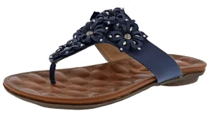 Patrizia Women Thong Flat Sandals Irzy Versatile Walking Shoes Style Addon