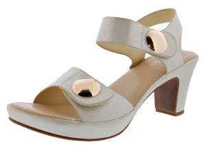 Patrizia Women's Dade Ankle Strap Sandals Cute Heels elegant design