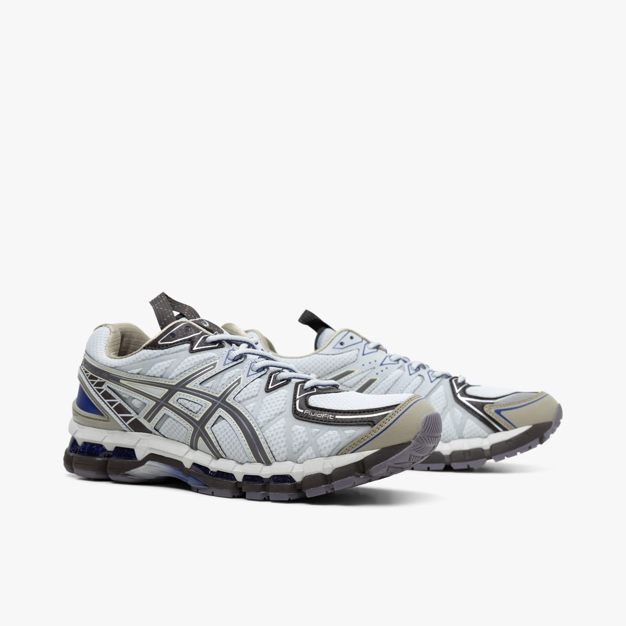 ASICS UB10-S Gel-Kayano 20 Glacier Grey / Lavender Grey efficient movement running for exploration
