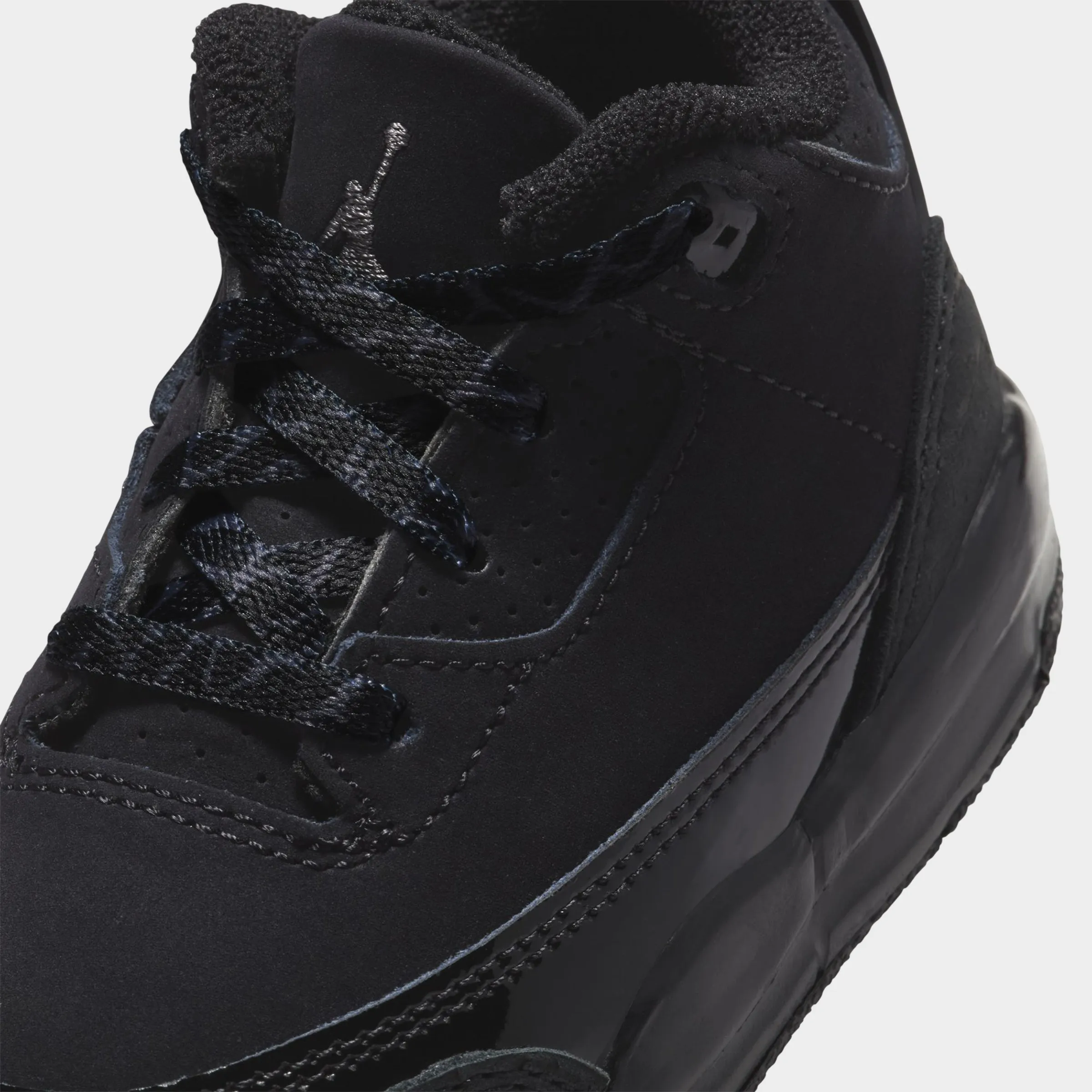 Jordan 3 Retro TD Black / Dark Charcoal - White Energy Support