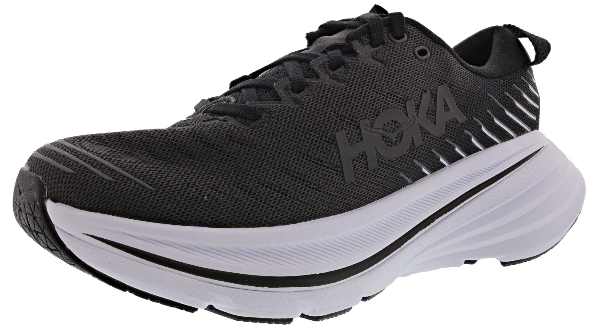 kids' athletic shoes tennis player shoes Hoka Women's Bondi X Ultra Soft Marathon Cushioned Running Shoes