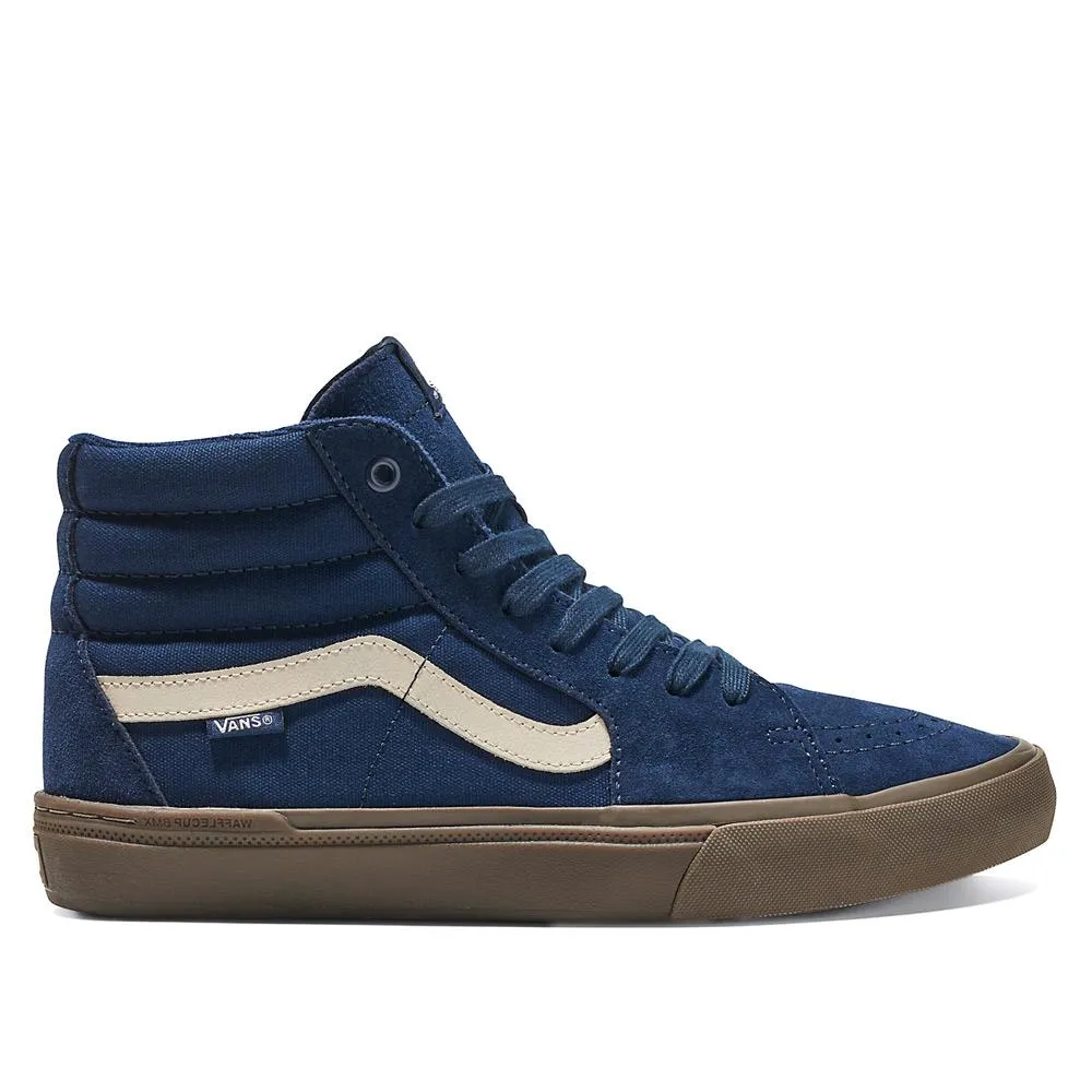 Vans BMX Sk8-Hi - Navy with Dark Gum Tough Form Urban Chic