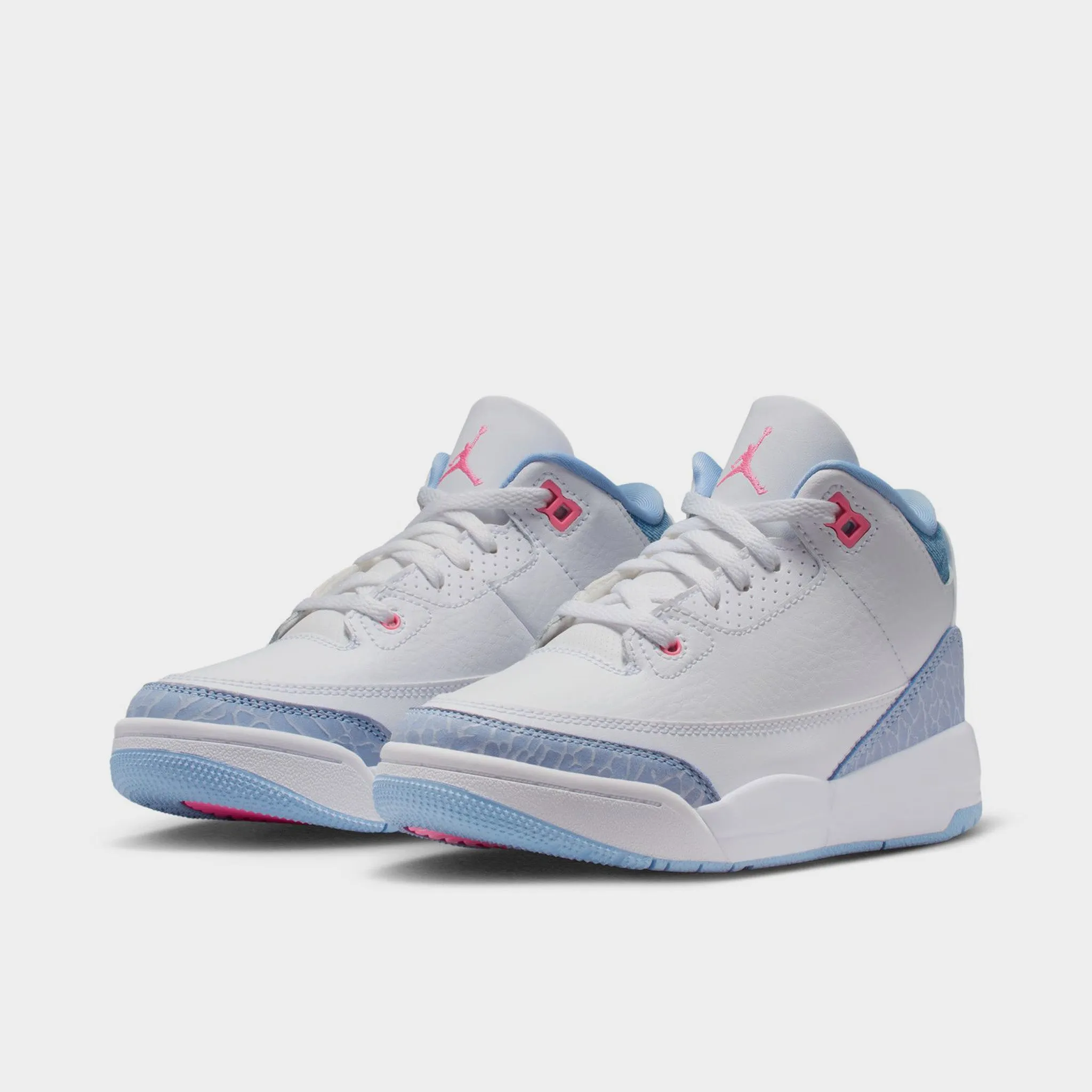 Jordan 3 Retro PS White / Pink Glow - Cobalt Bliss Precision Cushioning