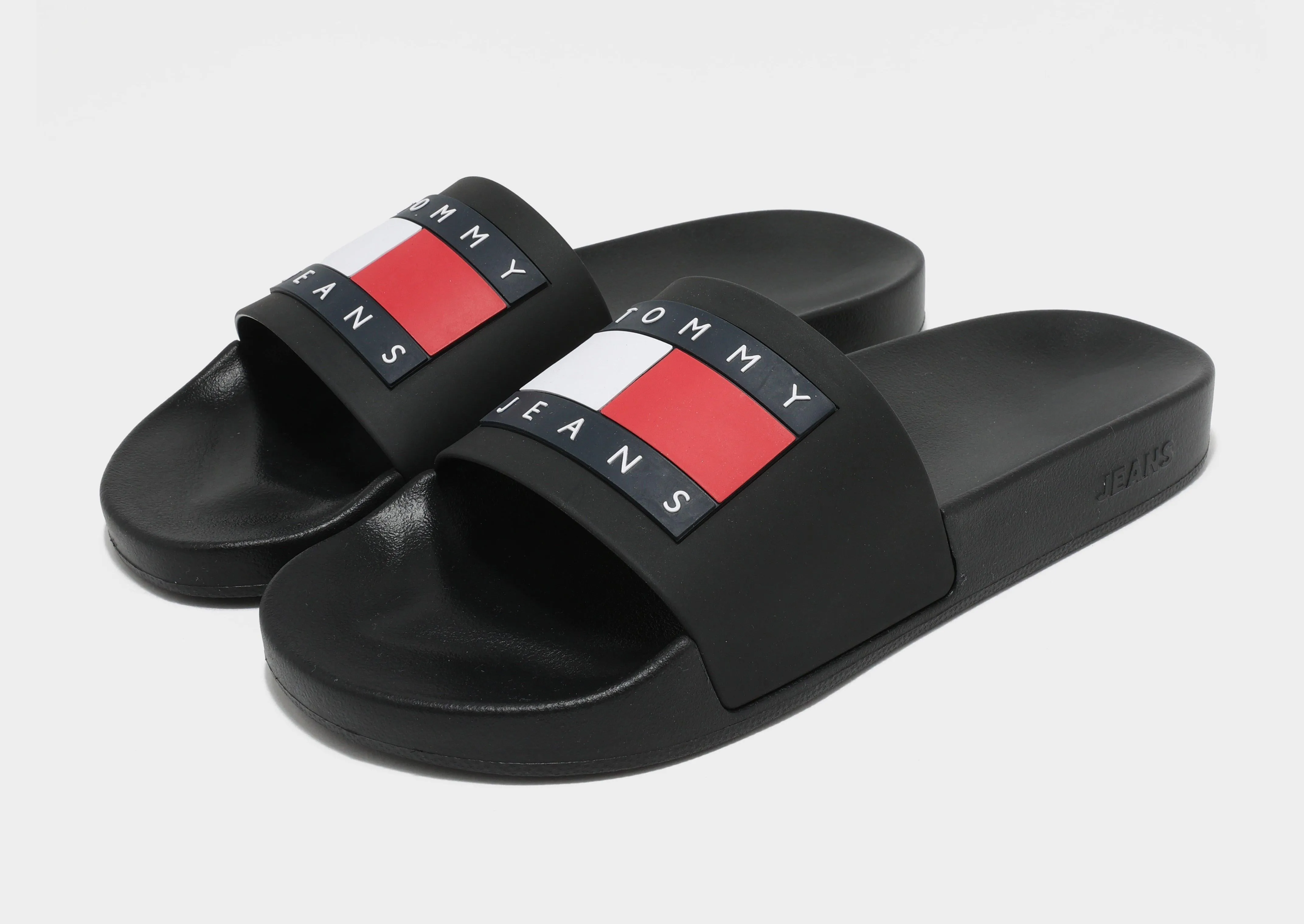 Essential Flag Badge Pool Slides Relaxed Look Sandal Inserts