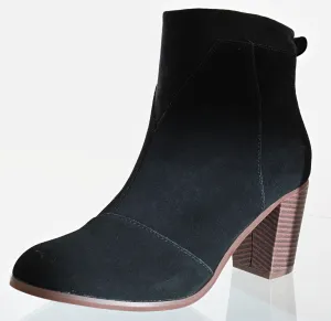 Graceful Toms Women Mid Block Ankle Booties Lunata
