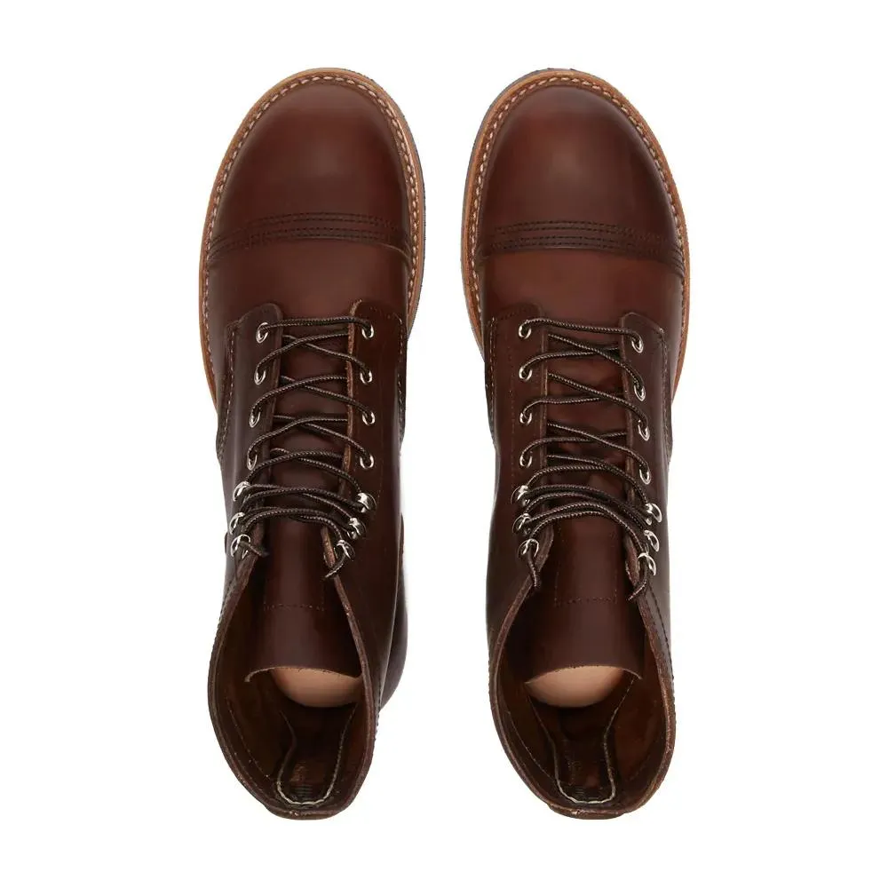 Easy Fit Red Wing Men's Iron Ranger 8111 Amber