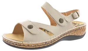 Propet Women's Jocelyn Adjustable Slingback Sandals Rope Knot Flexible Fit