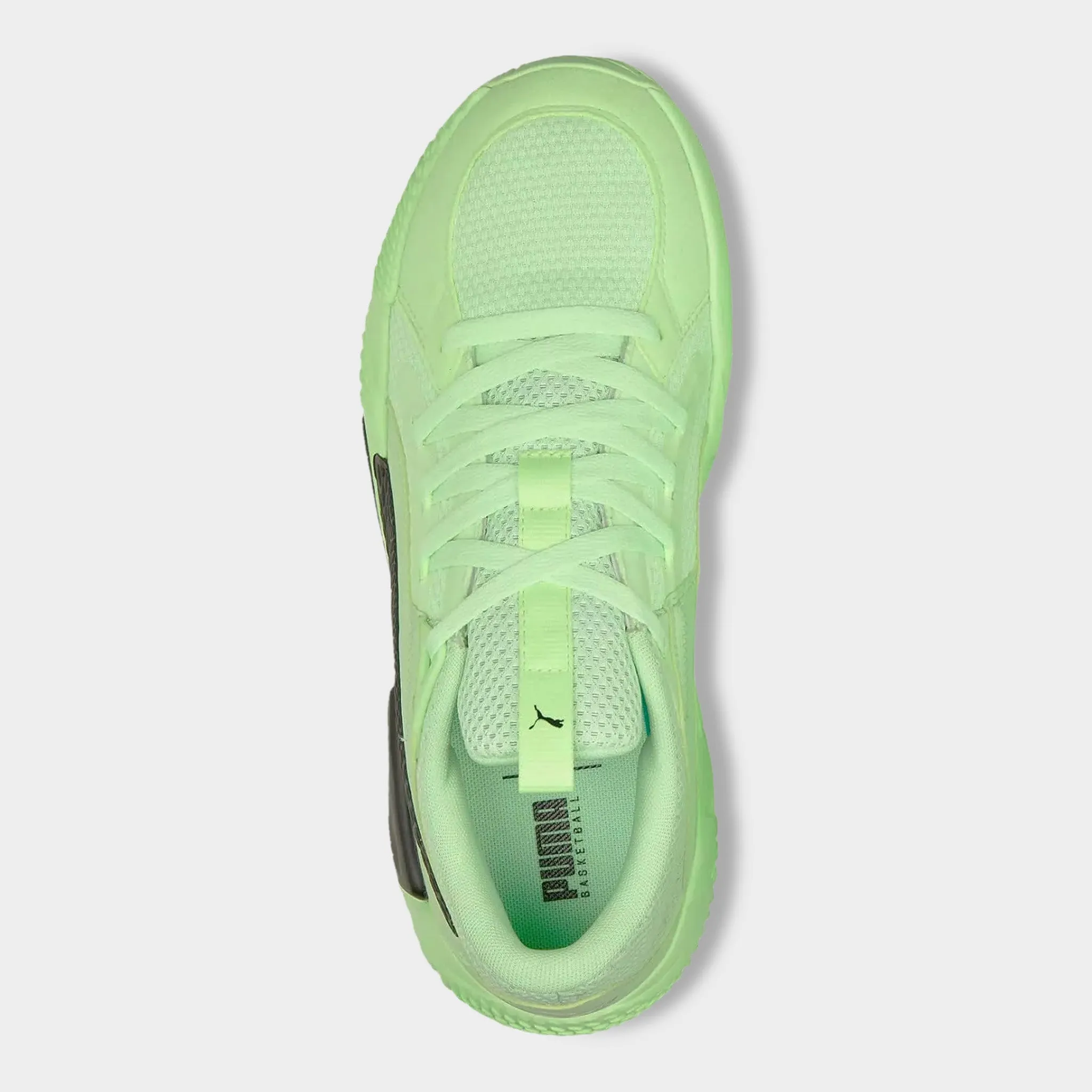 PUMA Court Rider Chaos Fizzy Lime / PUMA Black Comfortable insoles