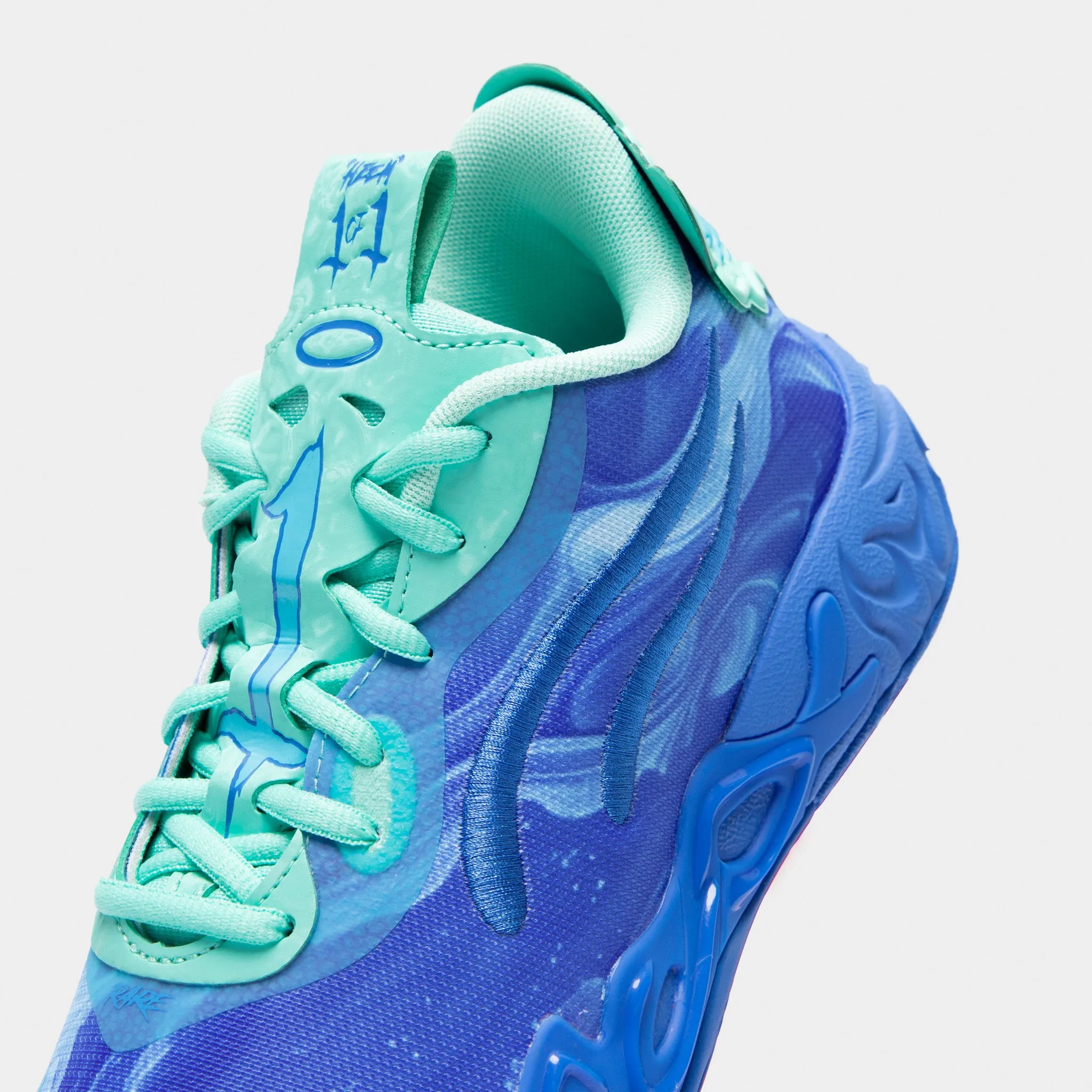 PUMA Juniors' MB.04 Ultra Blue / Blue Glimmer - New Navy Stability frame