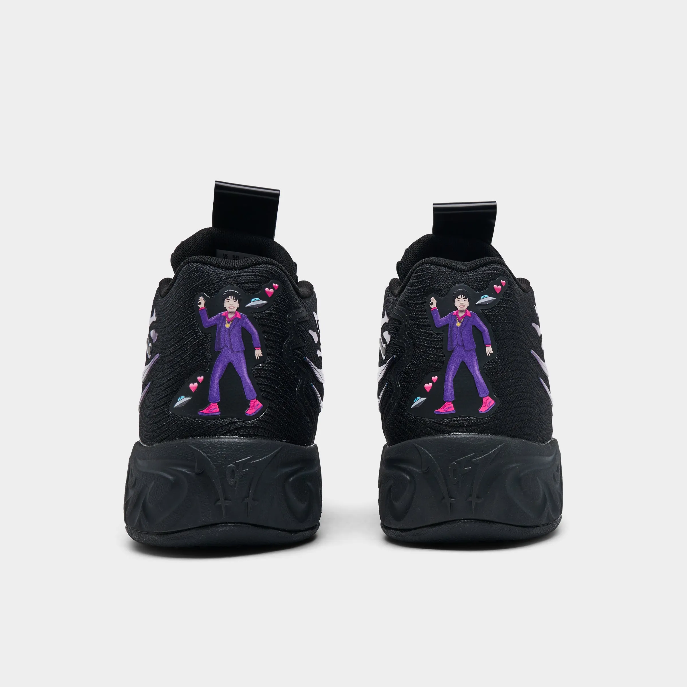 Supportive frame Comfort Driven Fit PUMA Melo 4 "Reflections" Black / Ravish