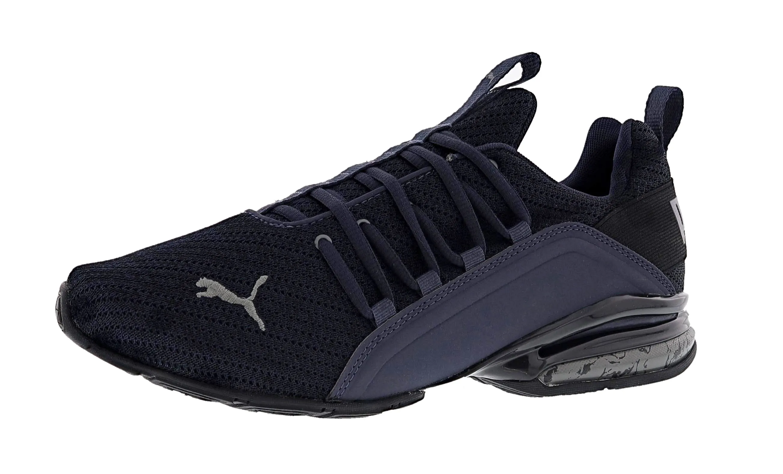 Puma Men's Axelion Velocity Marble Running Shoes running in a trail race shoes