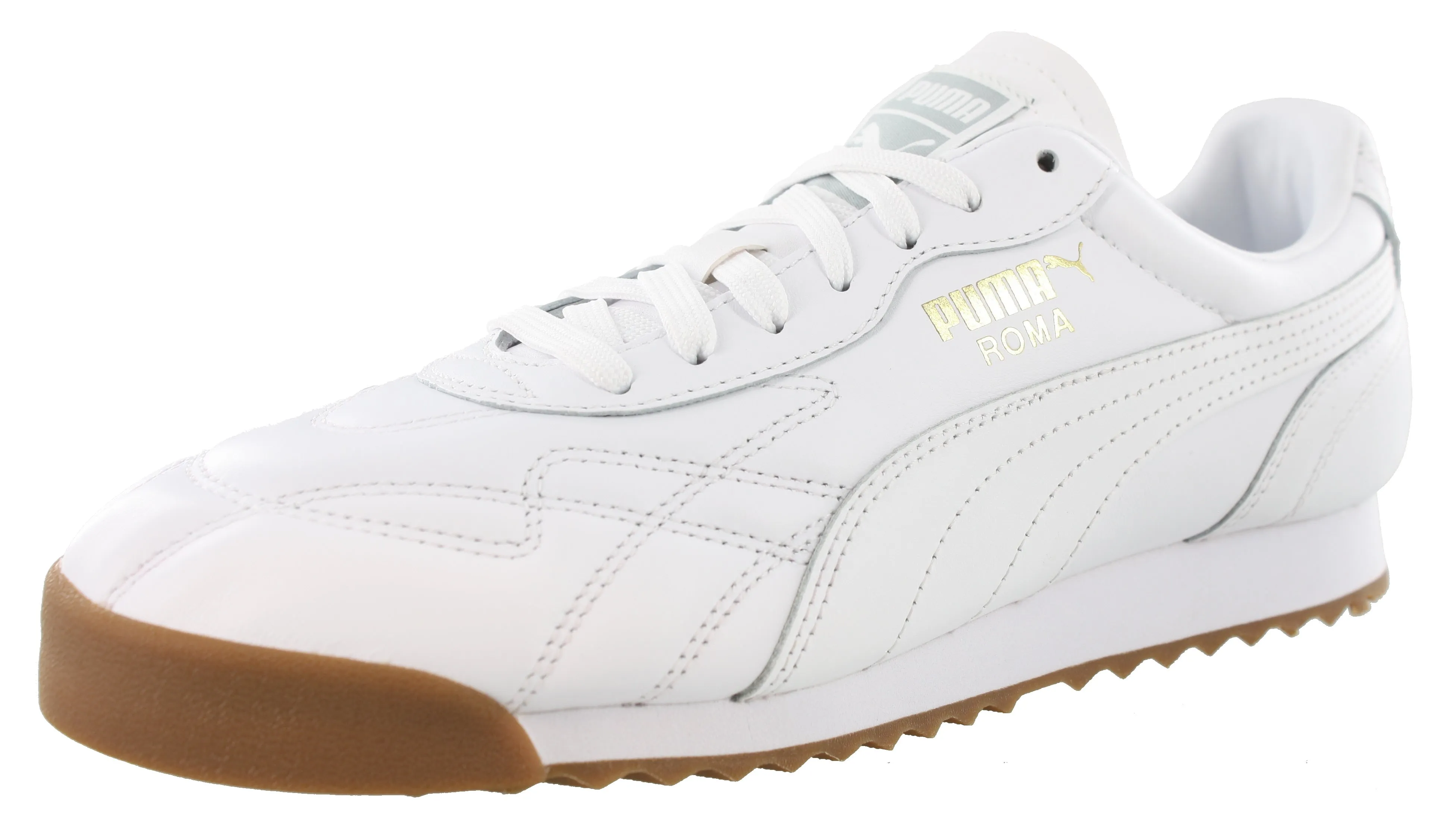 foldable material padded collar style Puma Roma Anniversario Lightweight Classic Retro Shoes Men