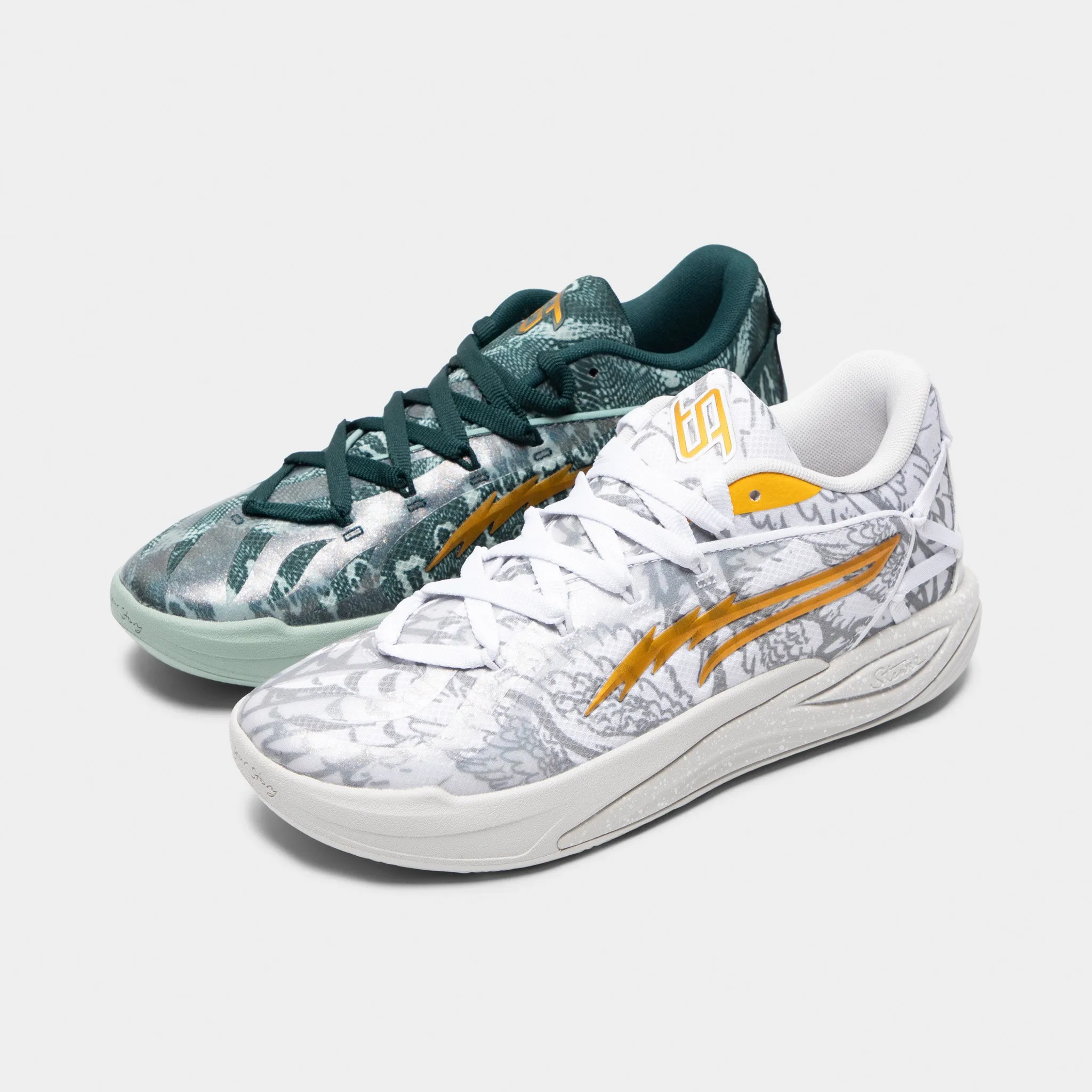 Blown Rubber Puma Stewie X Harry Potter Silver / Orange - Green