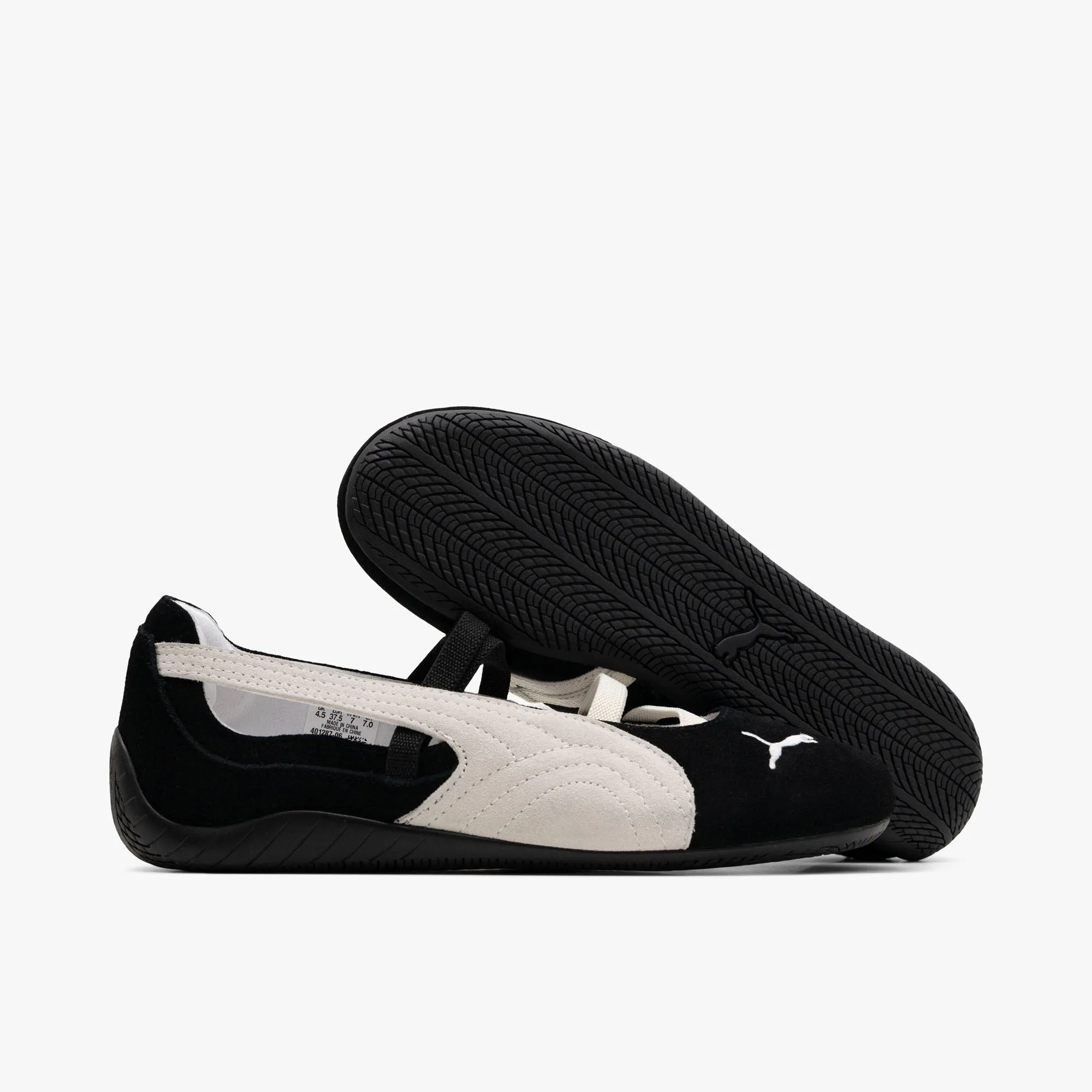 Sweat   wicking Glow Hike Puma Women's Speedcat Ballet Black / White