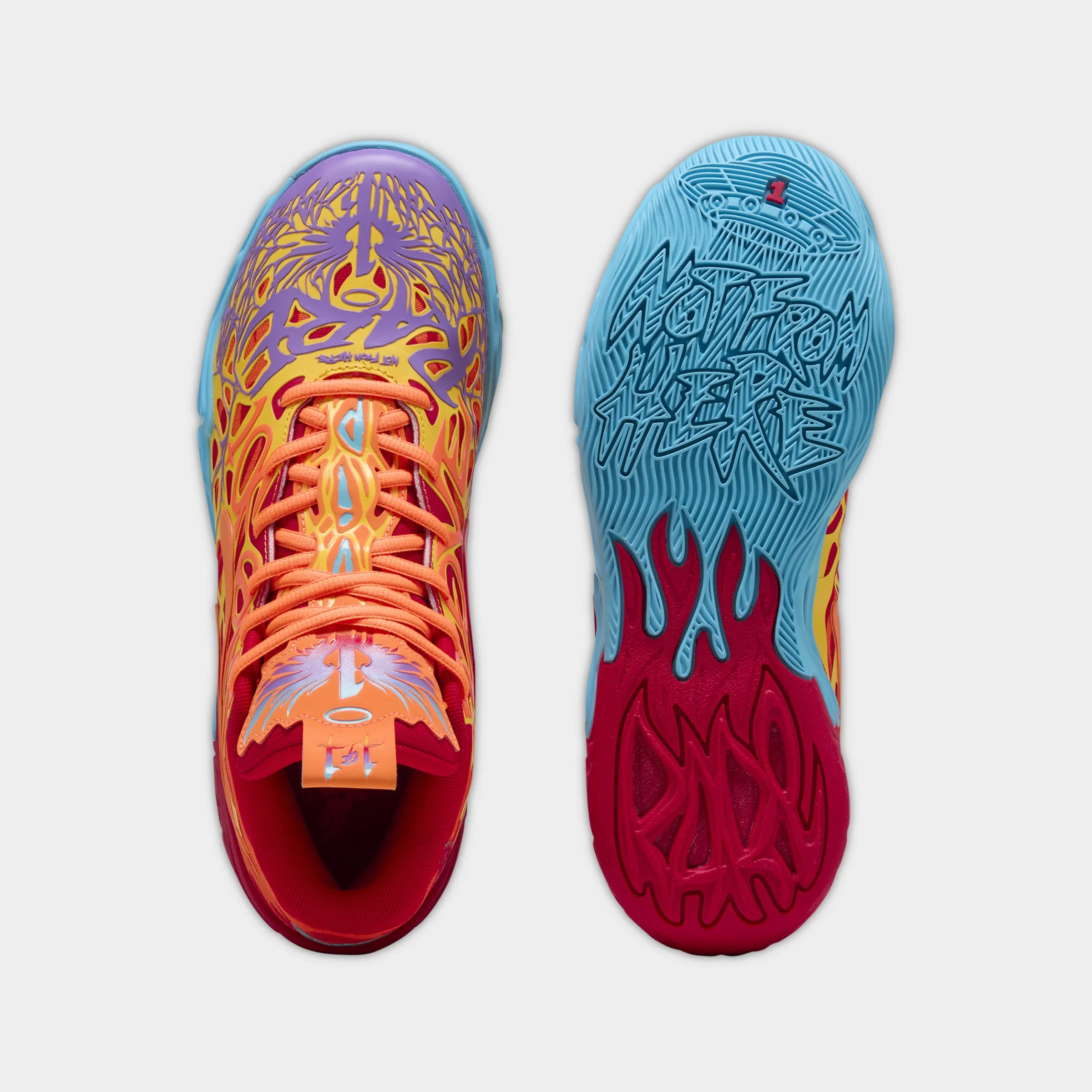 PUMA x LaMelo Ball MB.04 "Phoenix" Stretchable Collar Design