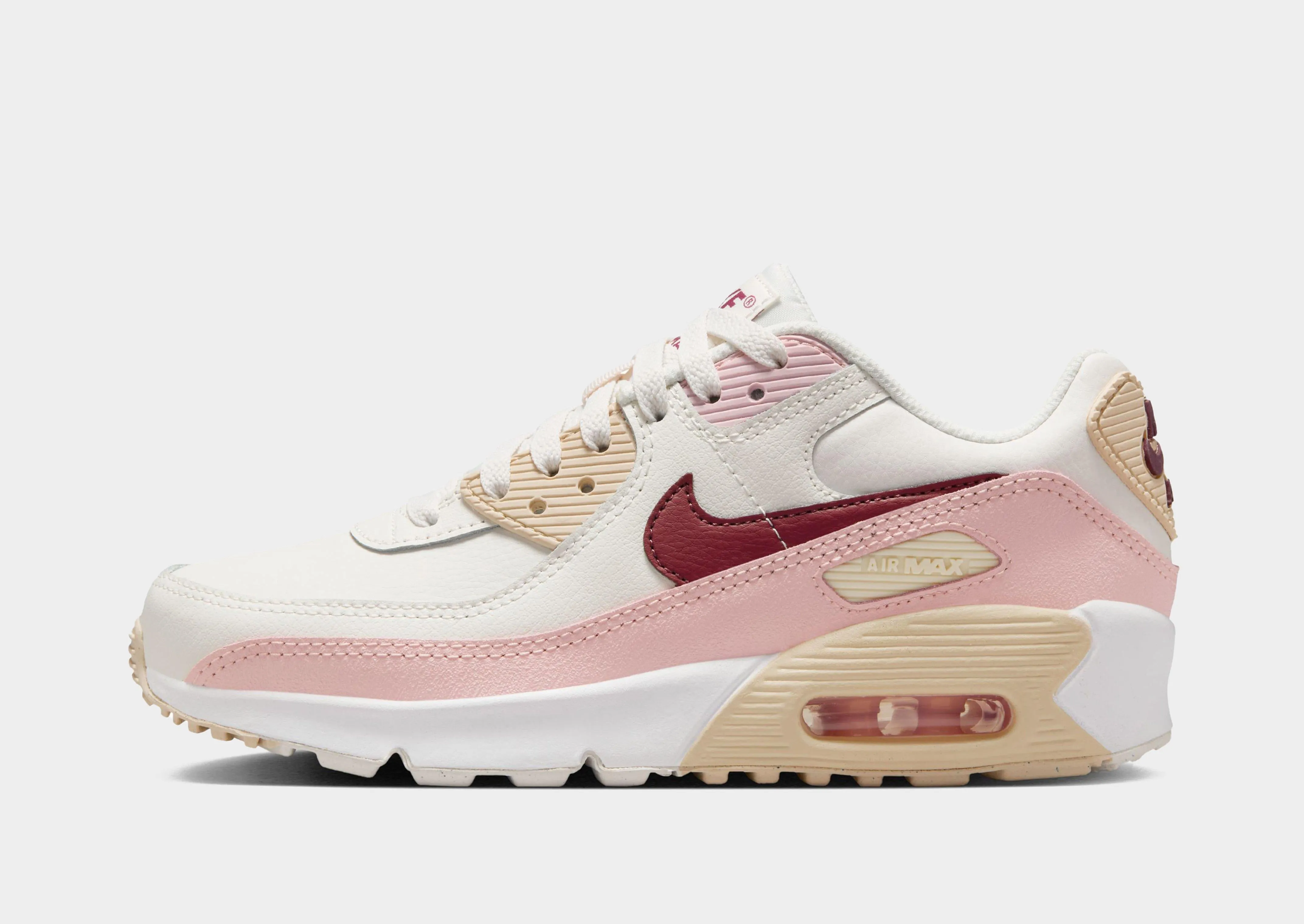 Air Max 90 Junior's Wireless Lacing Tech Reinforced heel