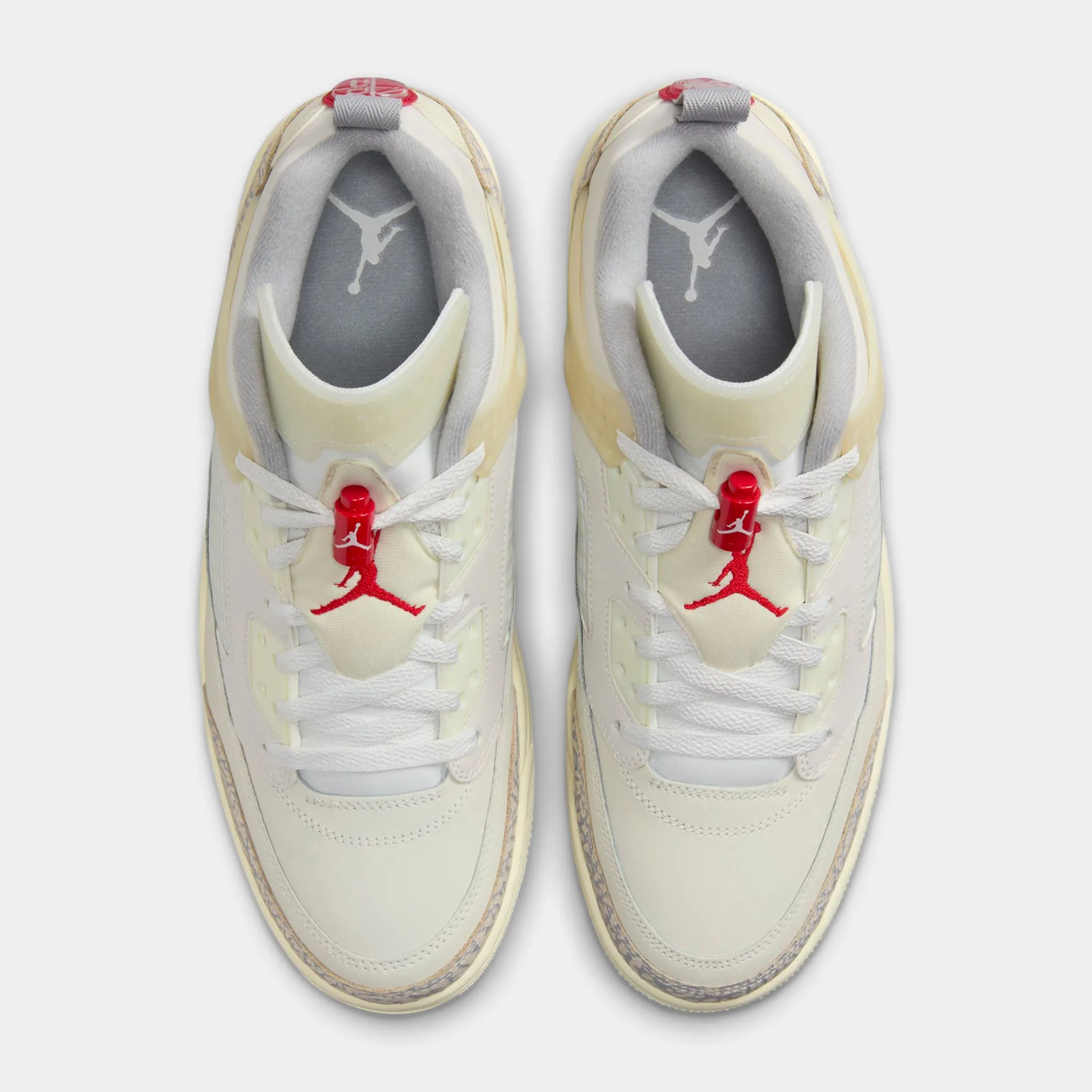 Jordan Spizike Low Sail / University Red - Coconut Milk Carbon Fiber Plates High Traction Pattern