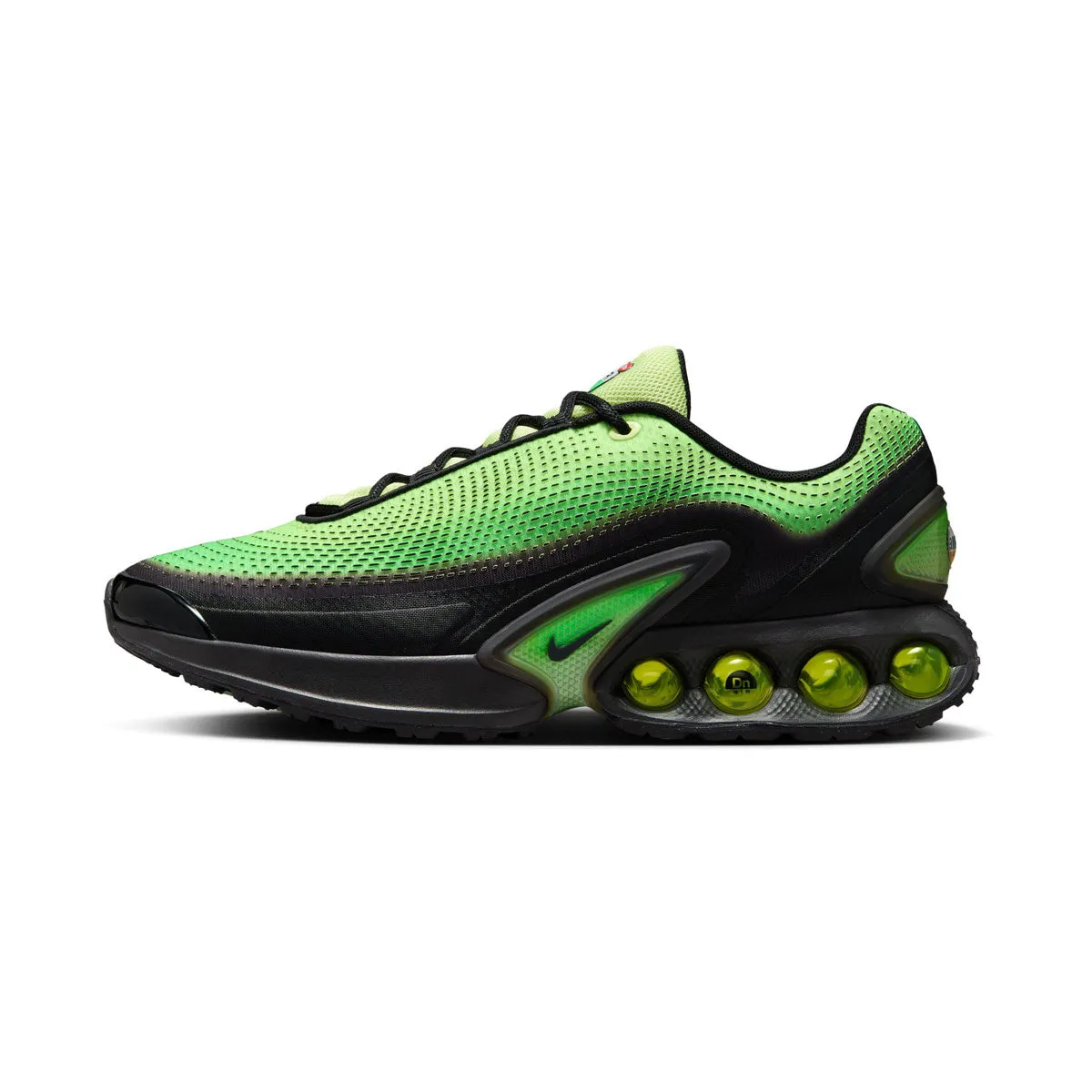 Leather Upper Nike Air Max Dn 'Light Lemon Twist' Men's Shoes