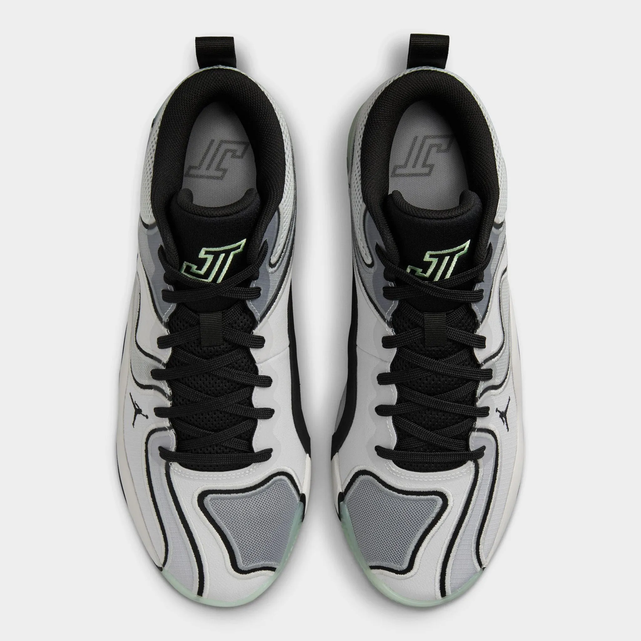 Oxygenated Midsole Design Jordan Tatum 3 Platinum Tint / Black - Particle Grey