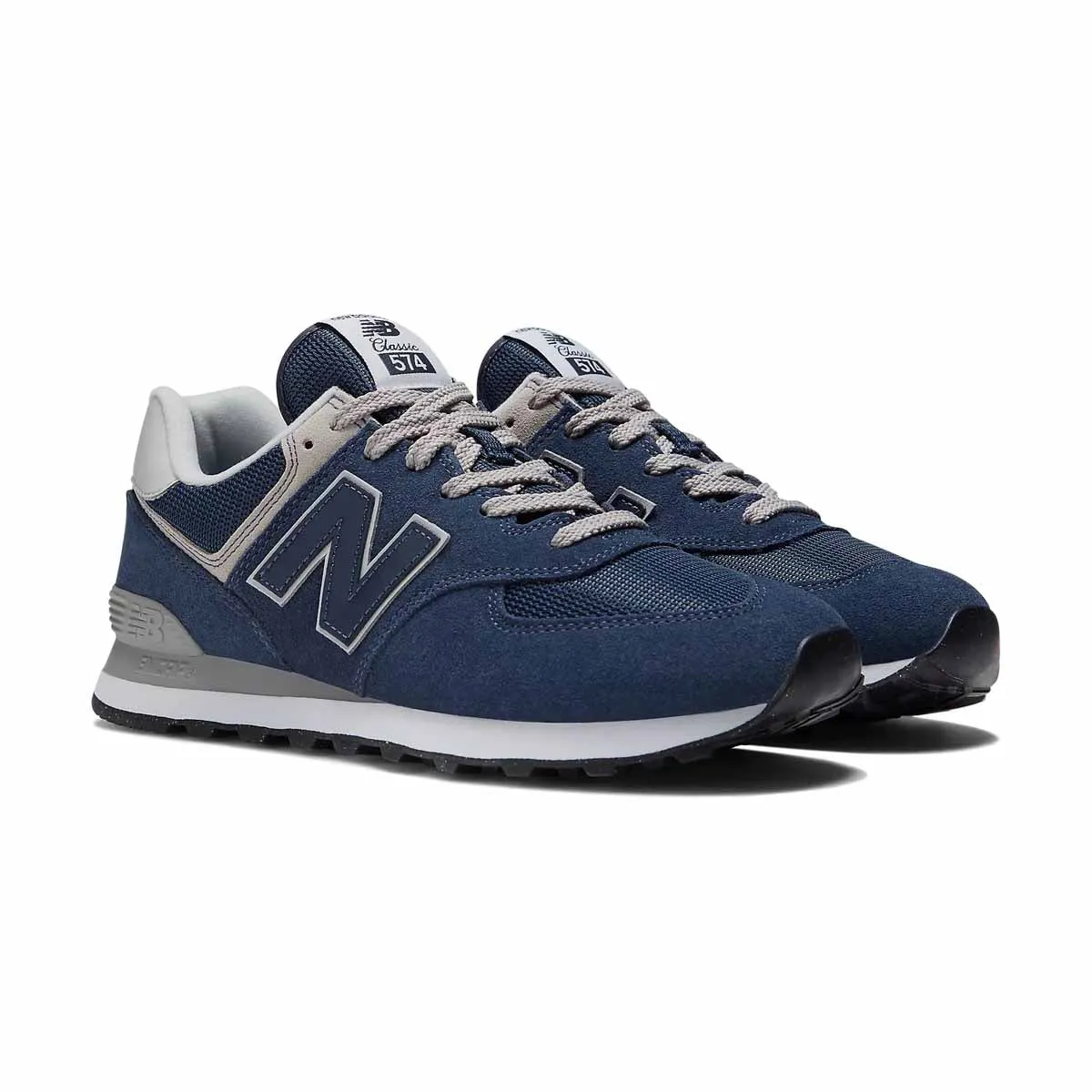 Linen Air Snow Grip New Balance 574 'Navy White' Men's Shoes