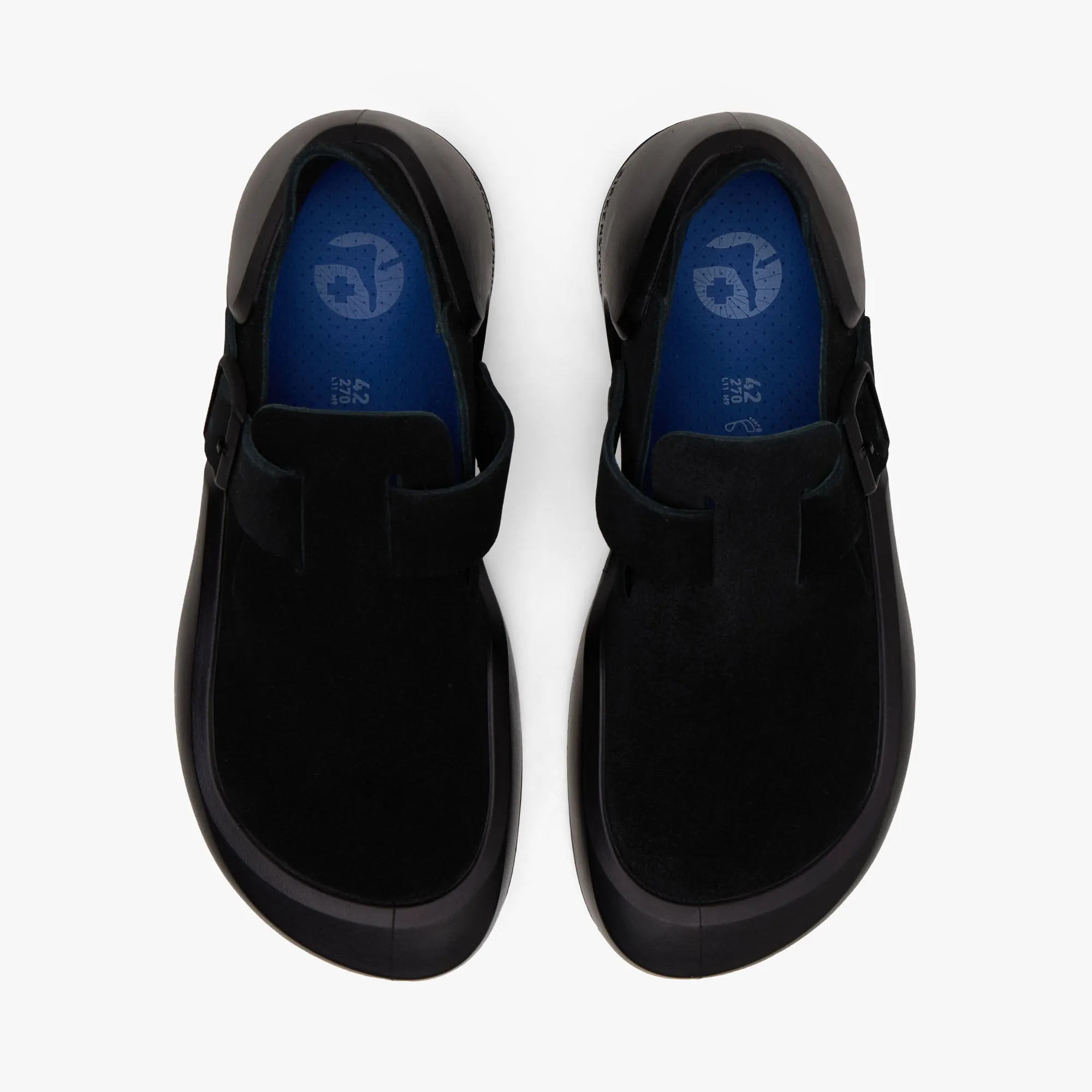 No Pressure Comfortable Forefoot Birkenstock Reykjavik Black