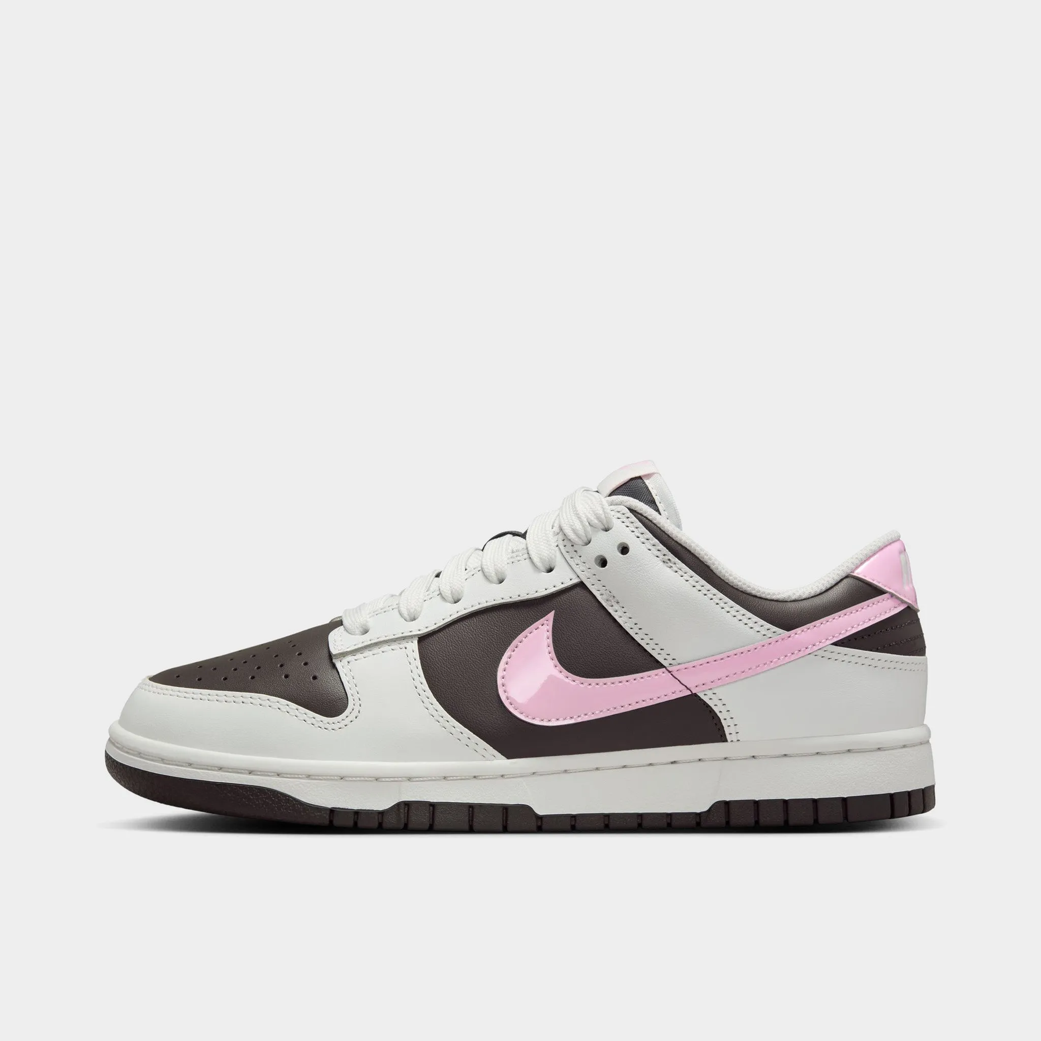Zip Up Style Soft Soles Nike Women's Dunk Low Summit White / Pink Foam - Medium Ash