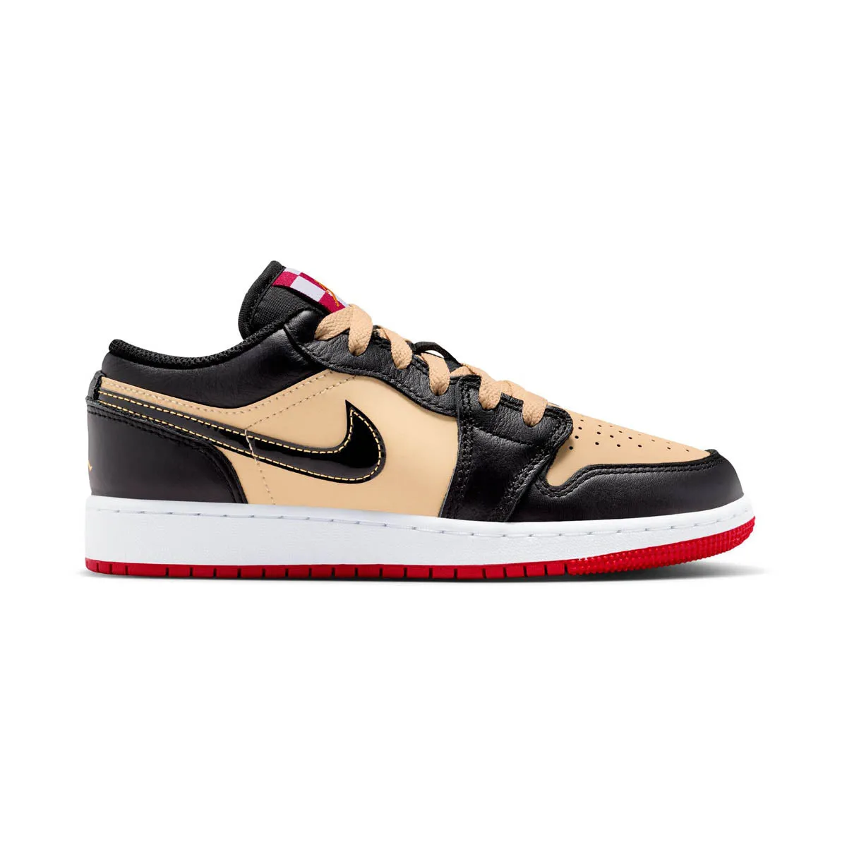 Air Jordan 1 Low SE 'Pizza' Big Kids' Shoes Comfort Walk Breathable Fit