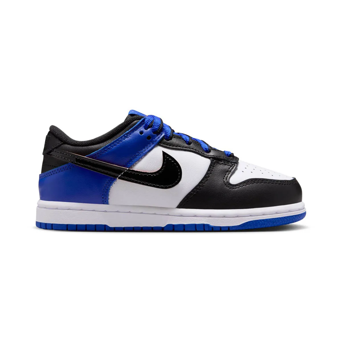 Comfort Curve Nike Dunk Low SE 'Upside Down Swoosh Knicks' Little Kids' Shoes