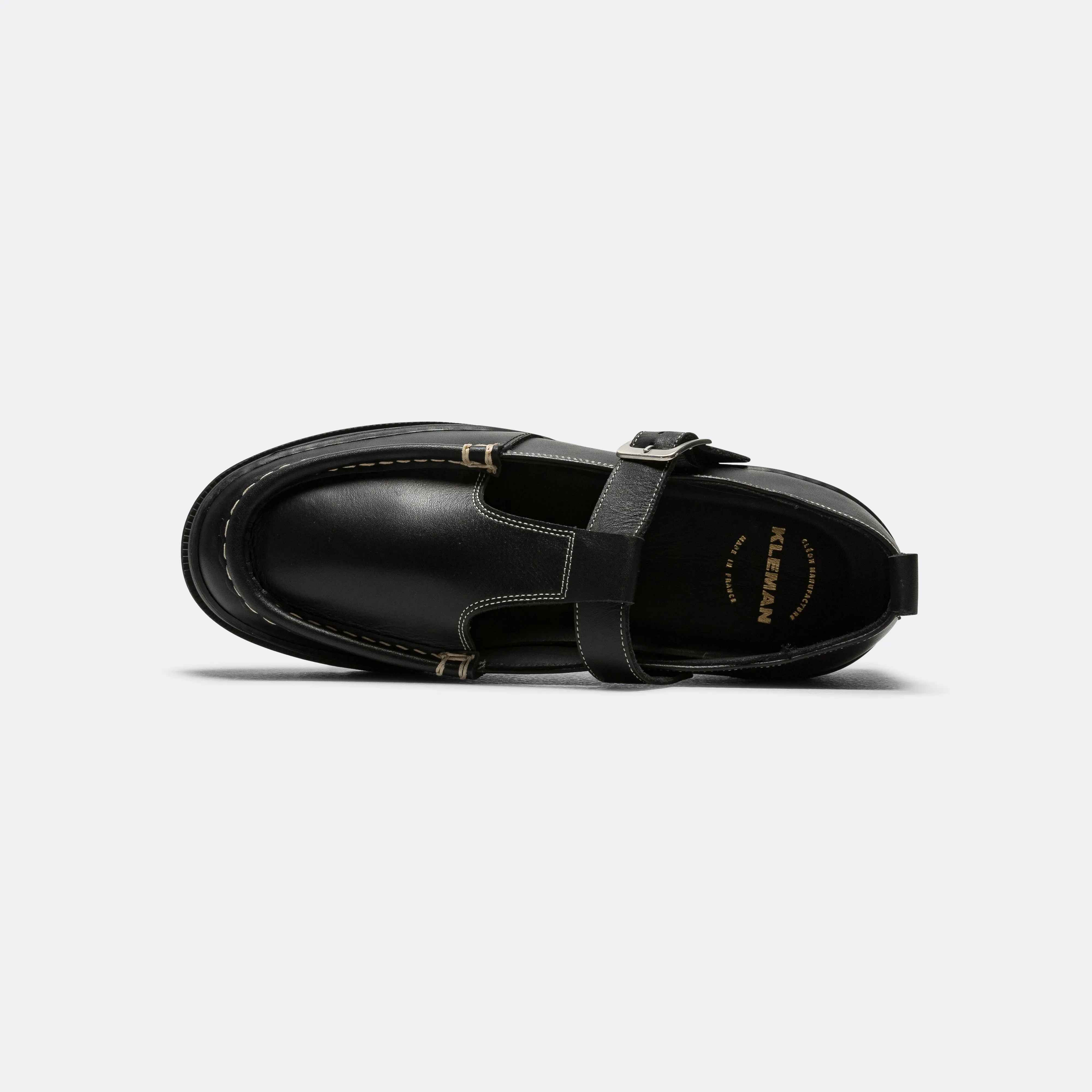 Leather Upper Comfort Fit Rade - Noir