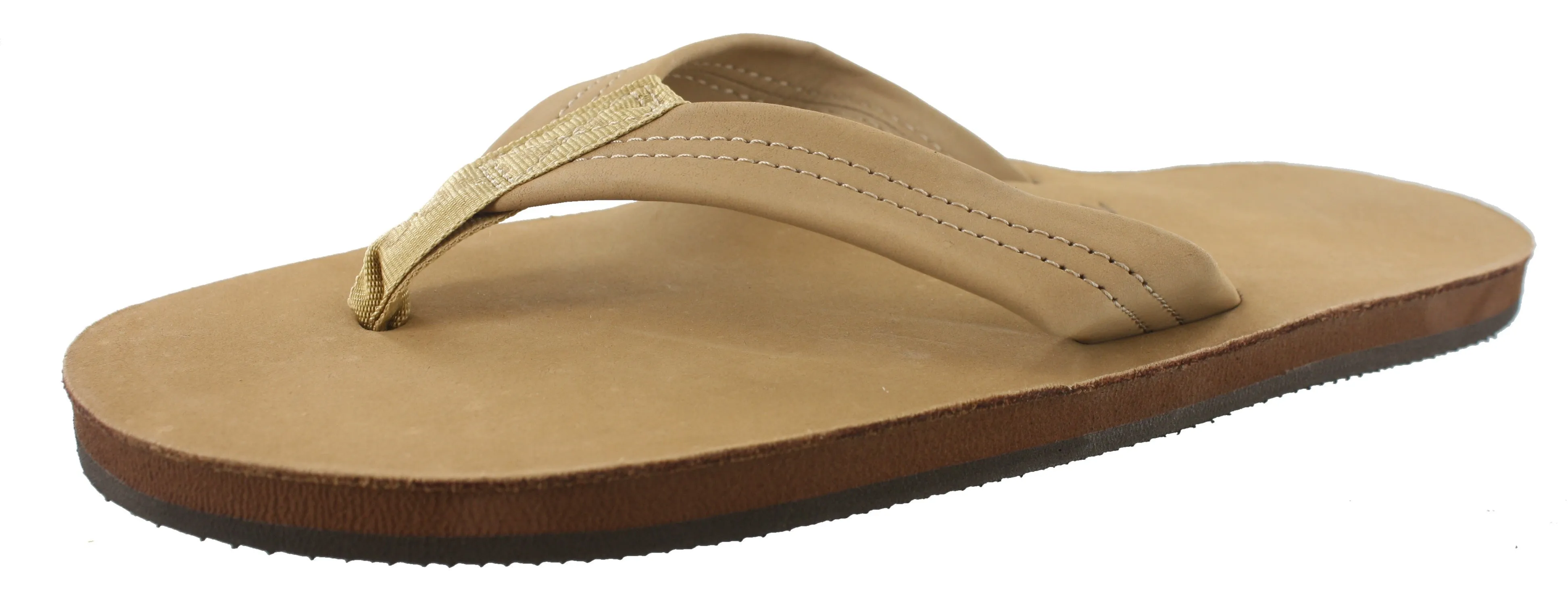 Multi Strap Rainbow Premier Leather Sandals Men With Arch Support