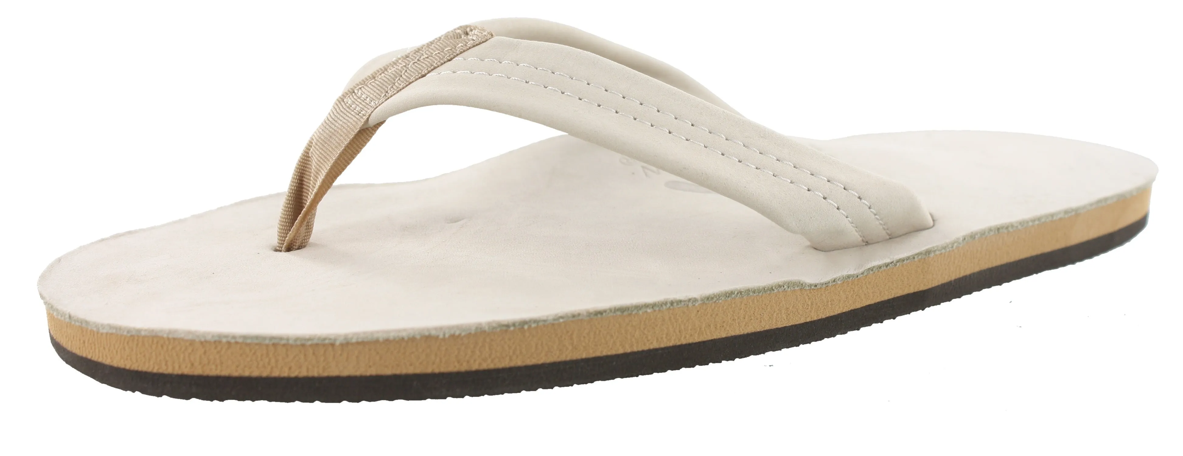 Foot Relaxation Rainbow Premier Leather Sandals Men With Arch Support