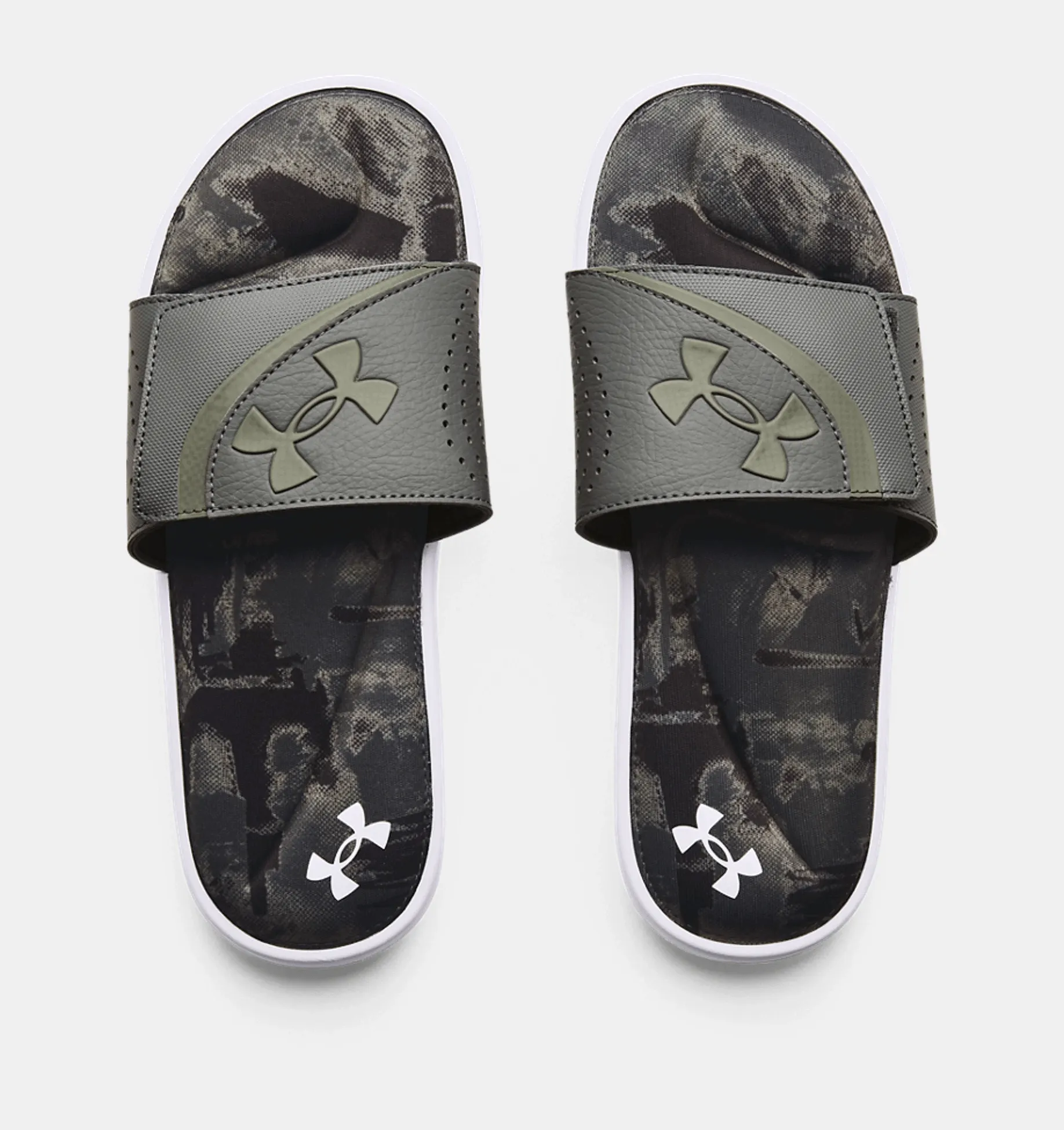 Under Armour Ignite VI Graphic Strap Slides - 3024451 Quick Fit Shoes Cozy Vibes