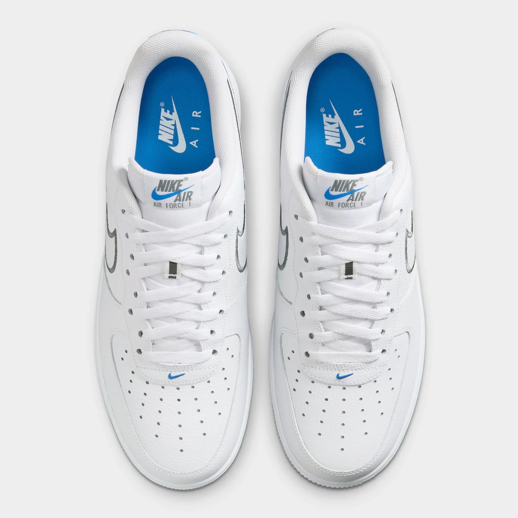 Tensile TPU Embedment Water   Resistant Nike Air Force 1 '07 White / Cool Grey - Photo Blue