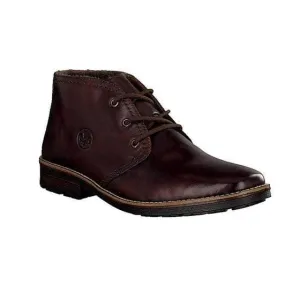 Rieker Lace-up Boot - Brown - 33231-26 Thermal Core Weekend Camping Insulated Rainy Day Commuter