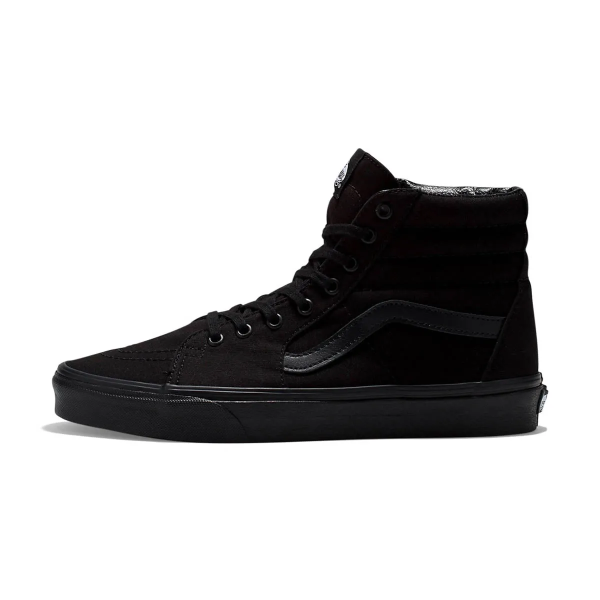New York Durable Construction Sk8-Hi Canvas 'True Black' Unisex Shoes