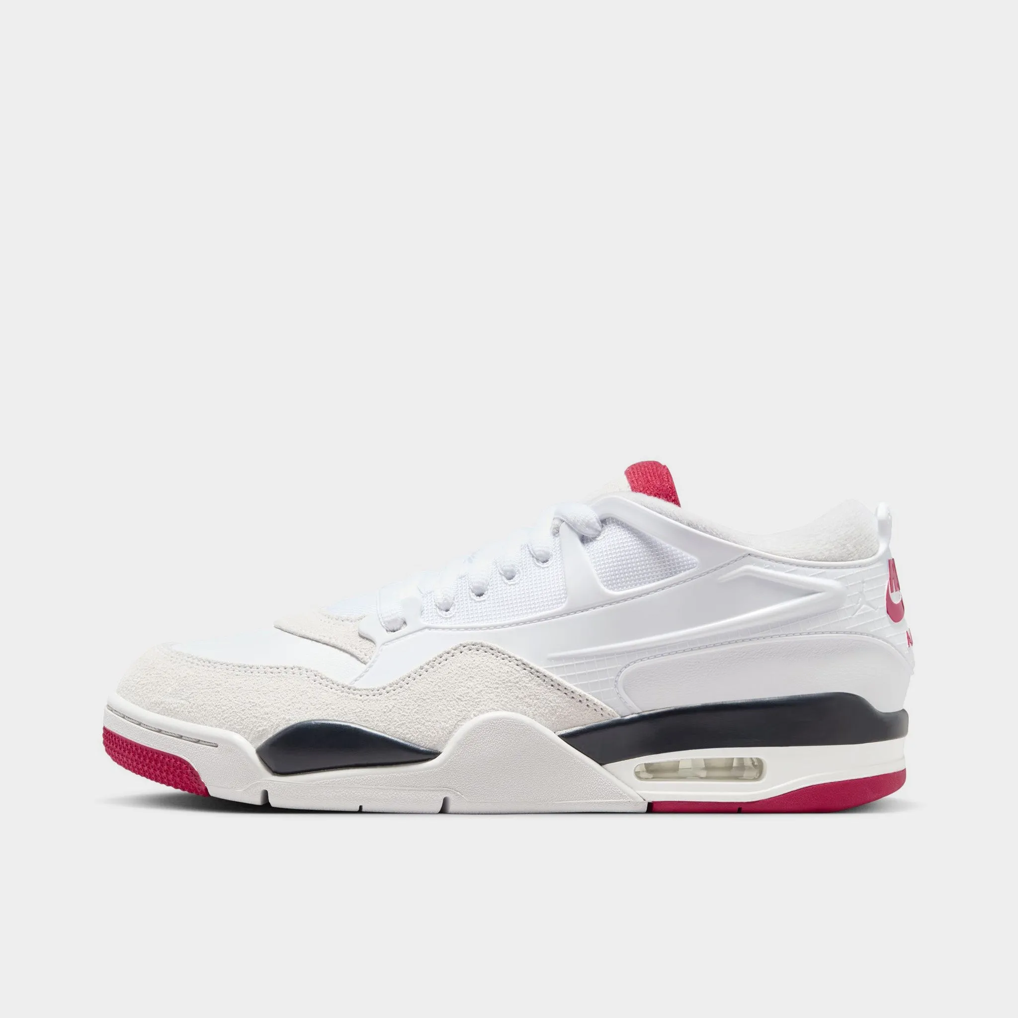 Jordan 4 RM White / Varsity Red - Black Comfortable Step