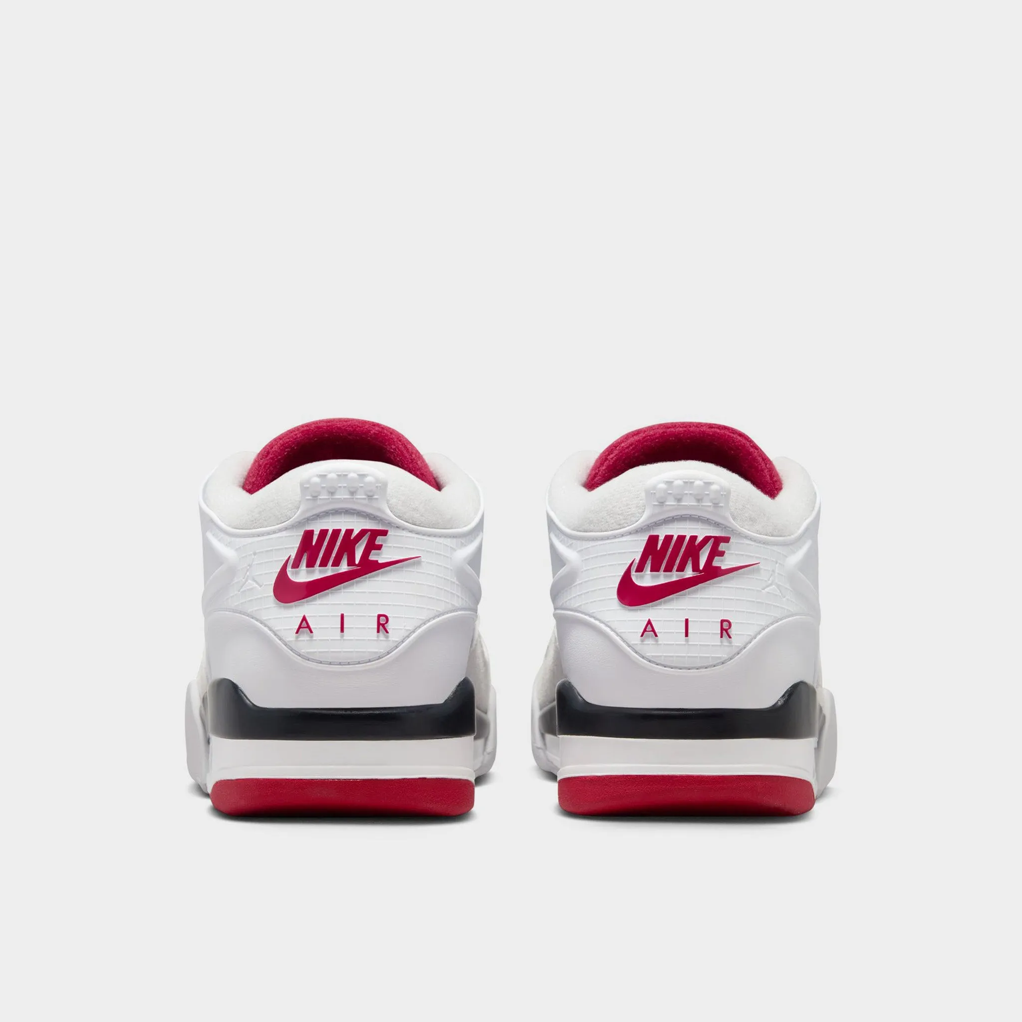 Jordan 4 RM White / Varsity Red - Black Speed Boost
