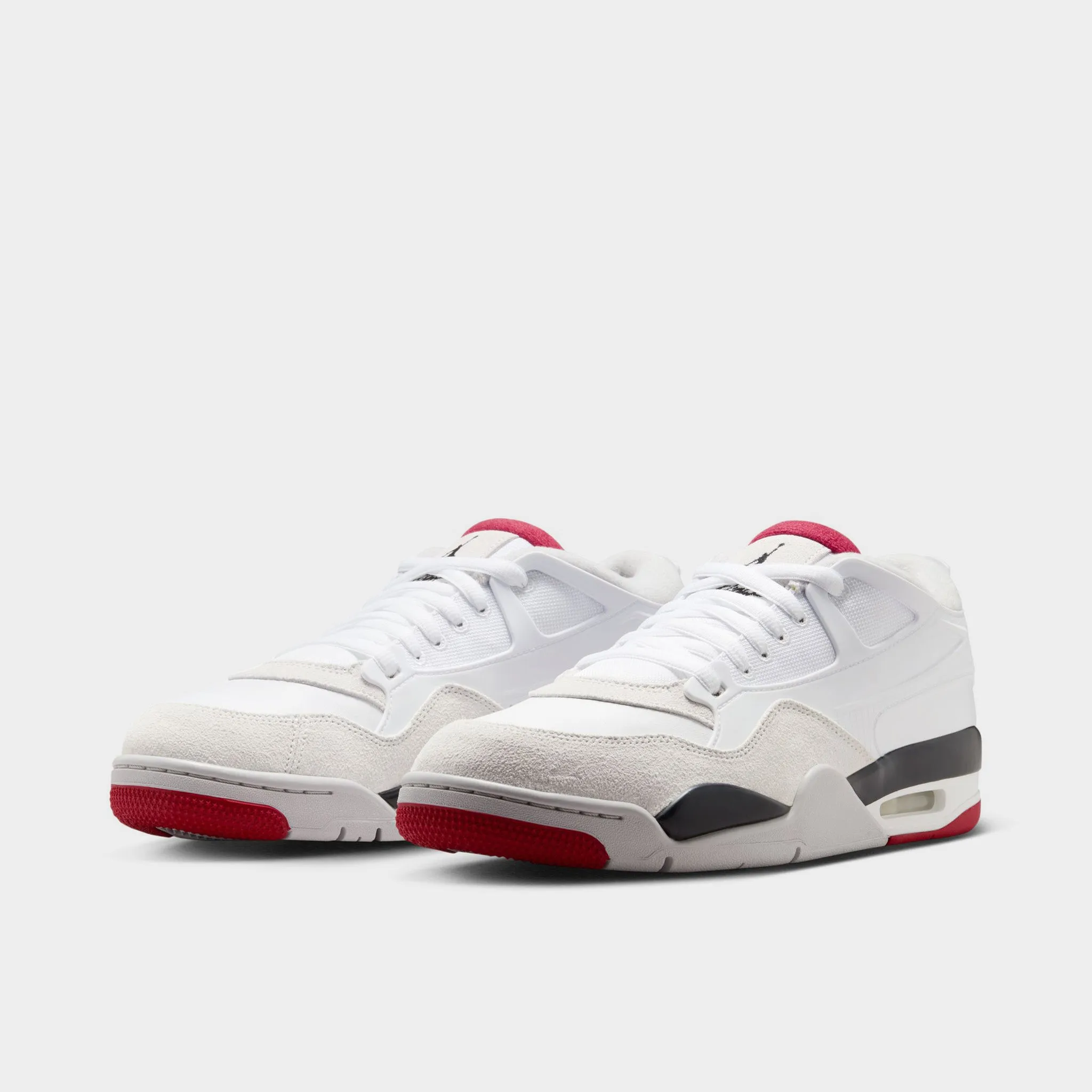 Ultra Flexible Sole Orthopedic Insole Compatibility Jordan 4 RM White / Varsity Red - Black