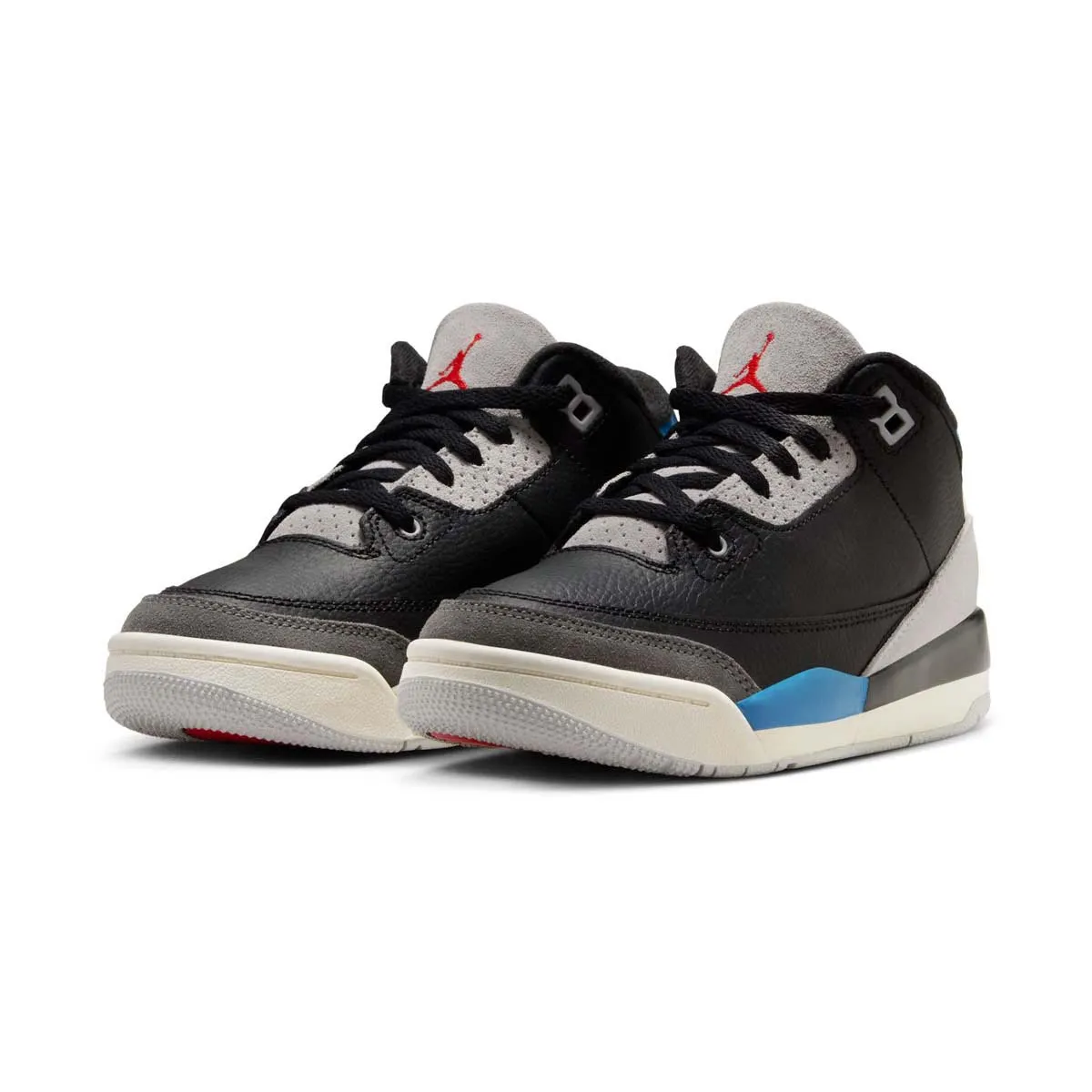 Jordan 3 Retro 'Rare Air' Little Kids' Shoes No Stitching Pressure Dispersion System