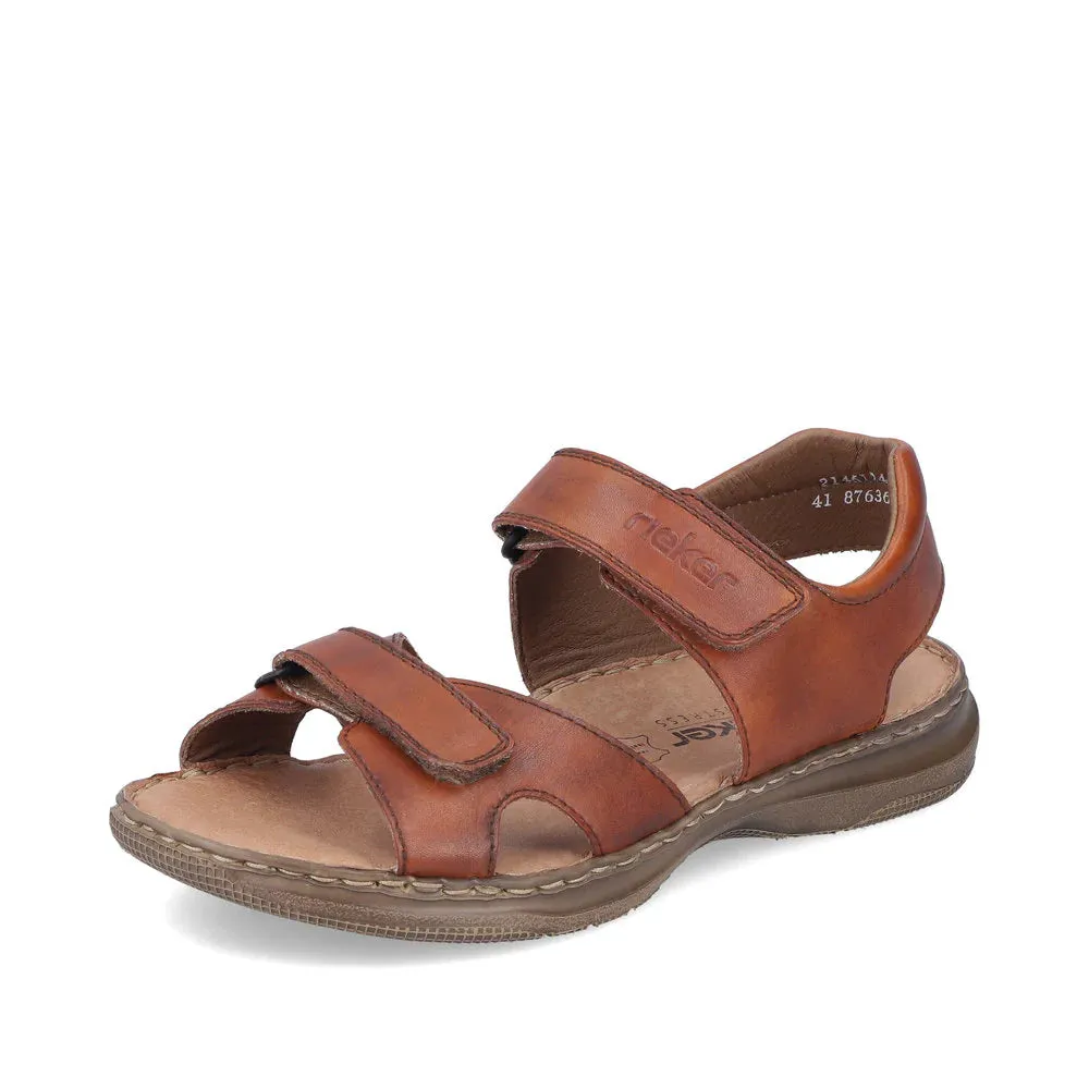 Summer Footwear Rieker Sandal Brown - 21461-24