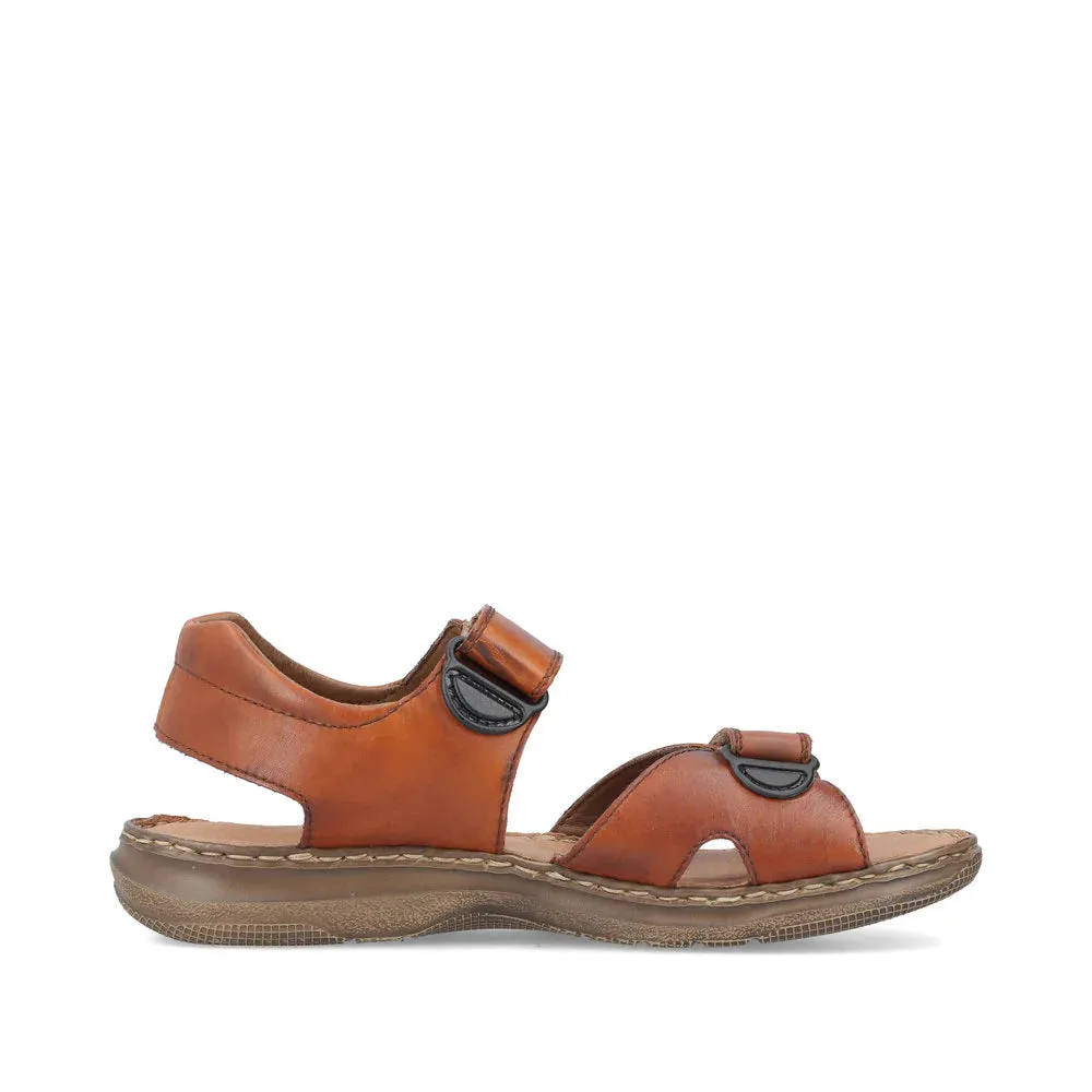 Rieker Sandal Brown - 21461-24 foldable