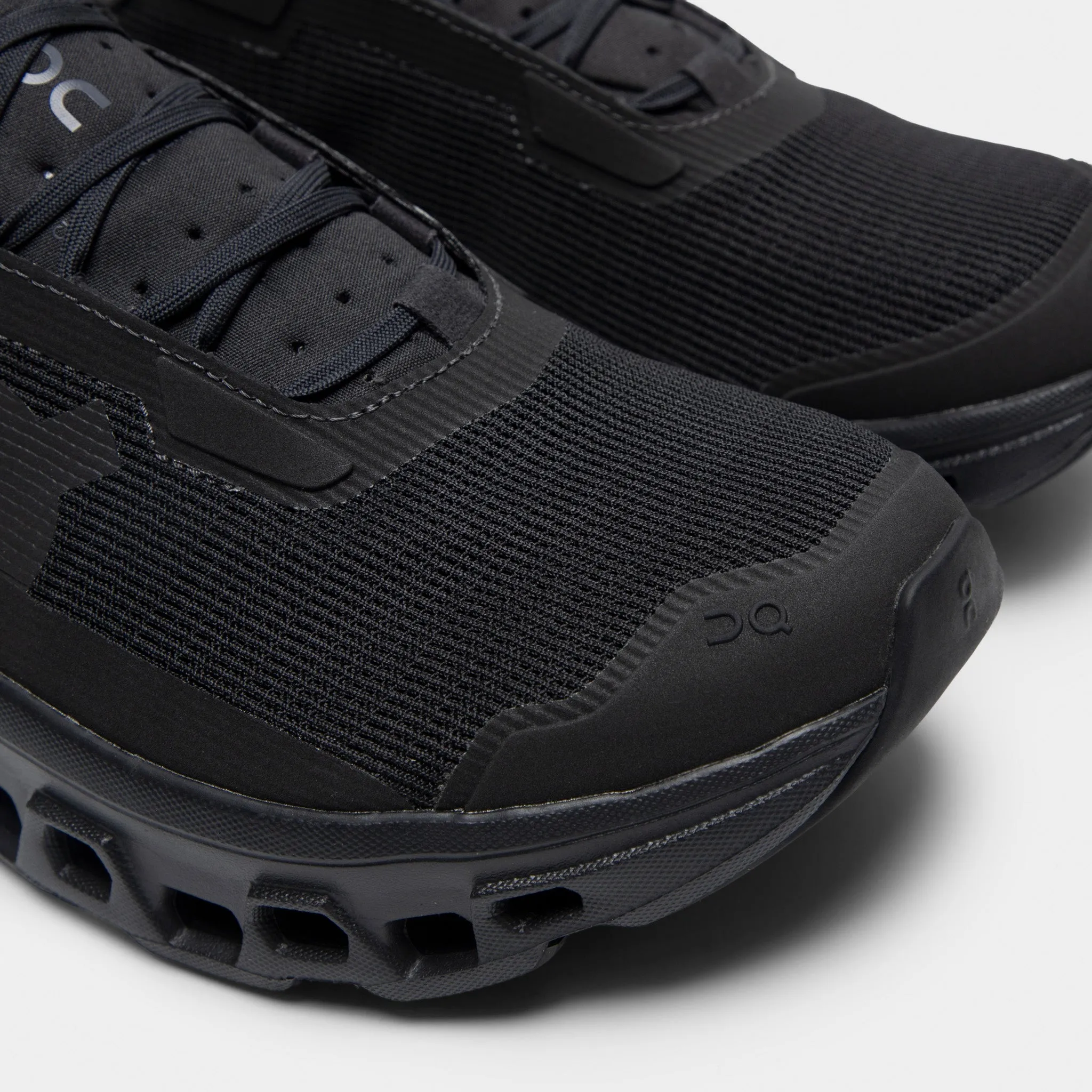 morning running shoe moment urban - climate shoes On Cloudmonster Void Black / Black