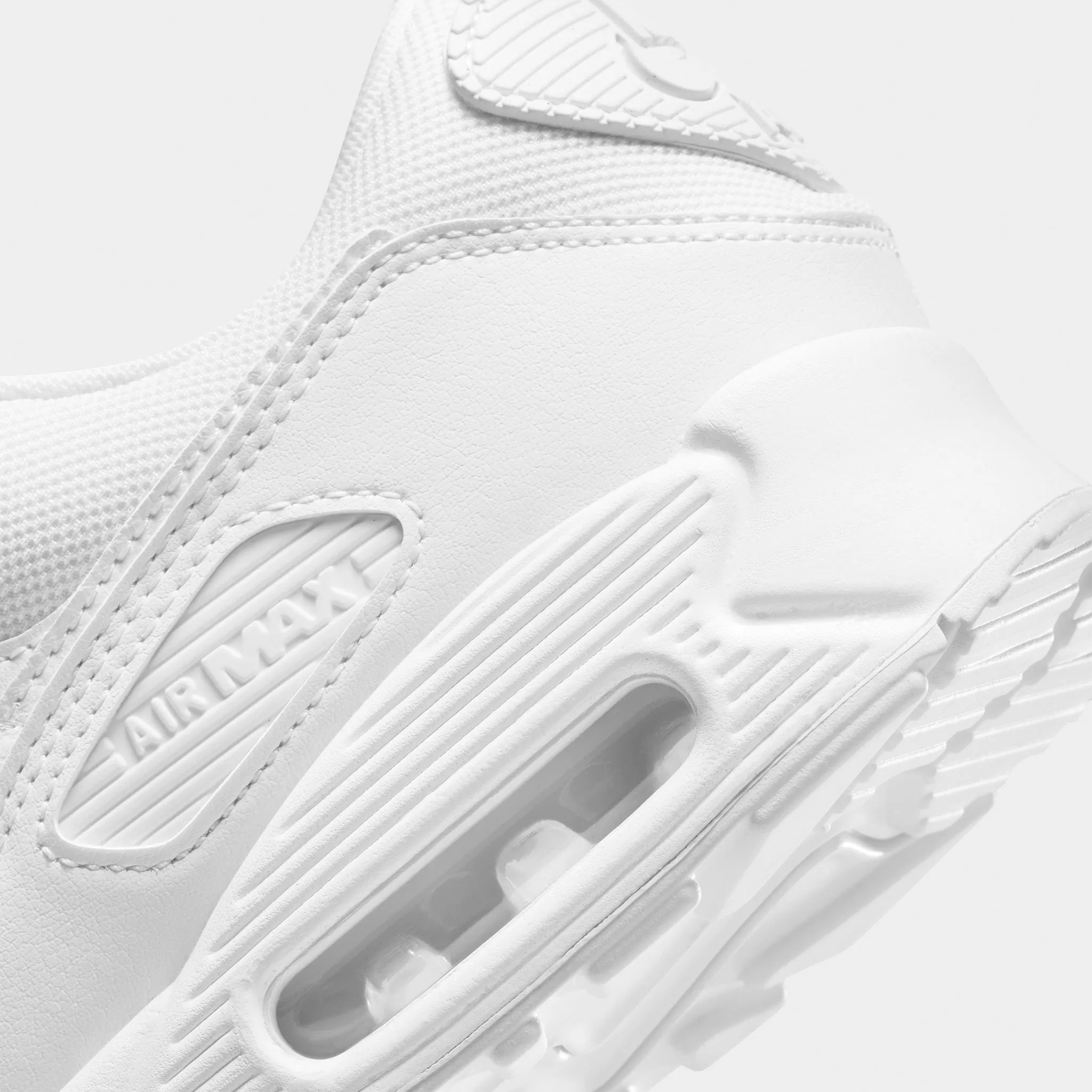 Nike Women's Air Max 90 White / White - White all - weather - resilience shoes