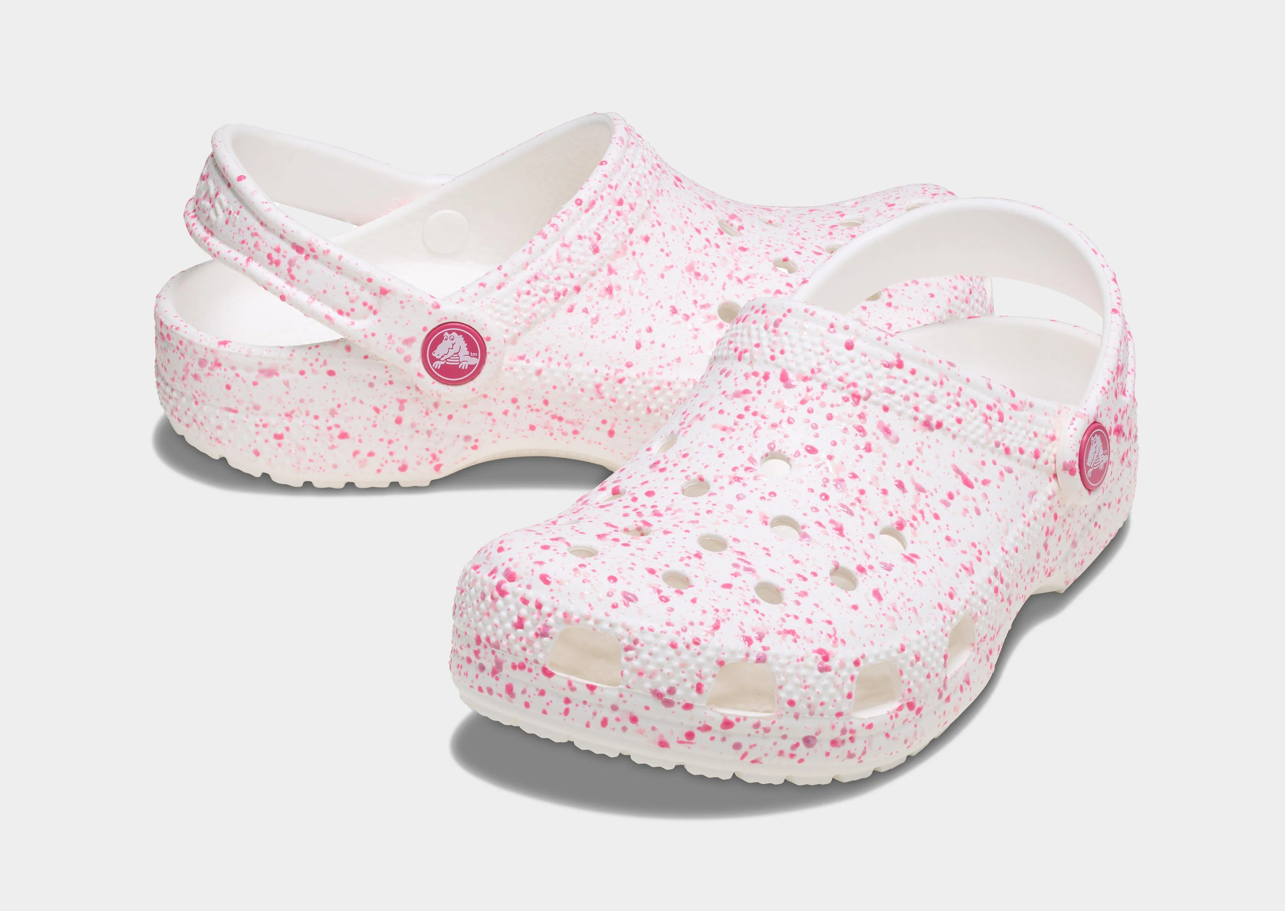Paint Splatter Classic Clog Junior's Running