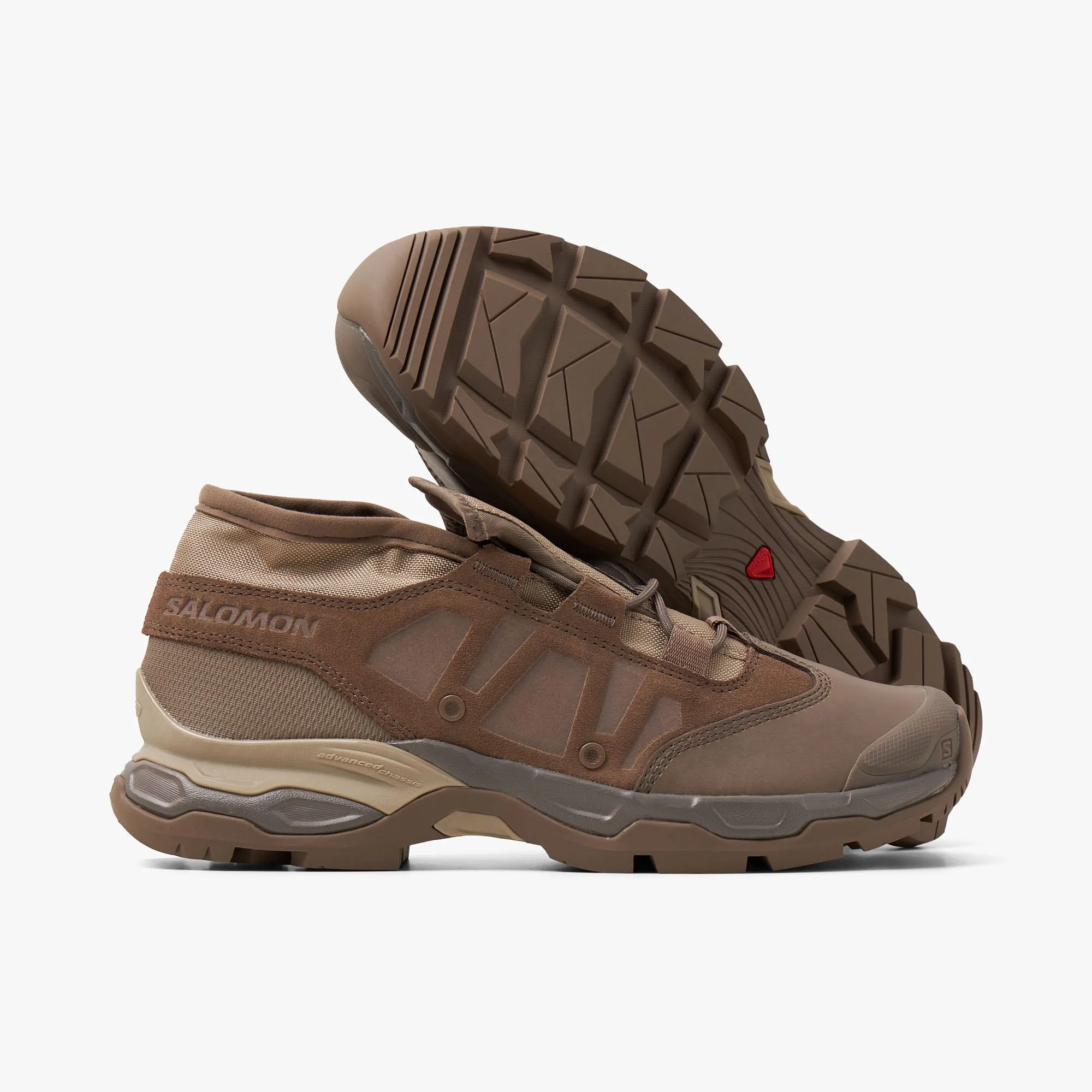 Salomon Advanced Jungle Ultra Low Falcon / Vintage Khaki - Vintage Khaki Zip Fast