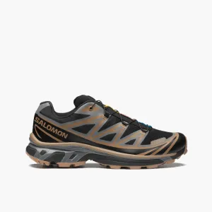 Salomon XT-6 Black / Portabella / Pewter Lace Up Style Lift Up