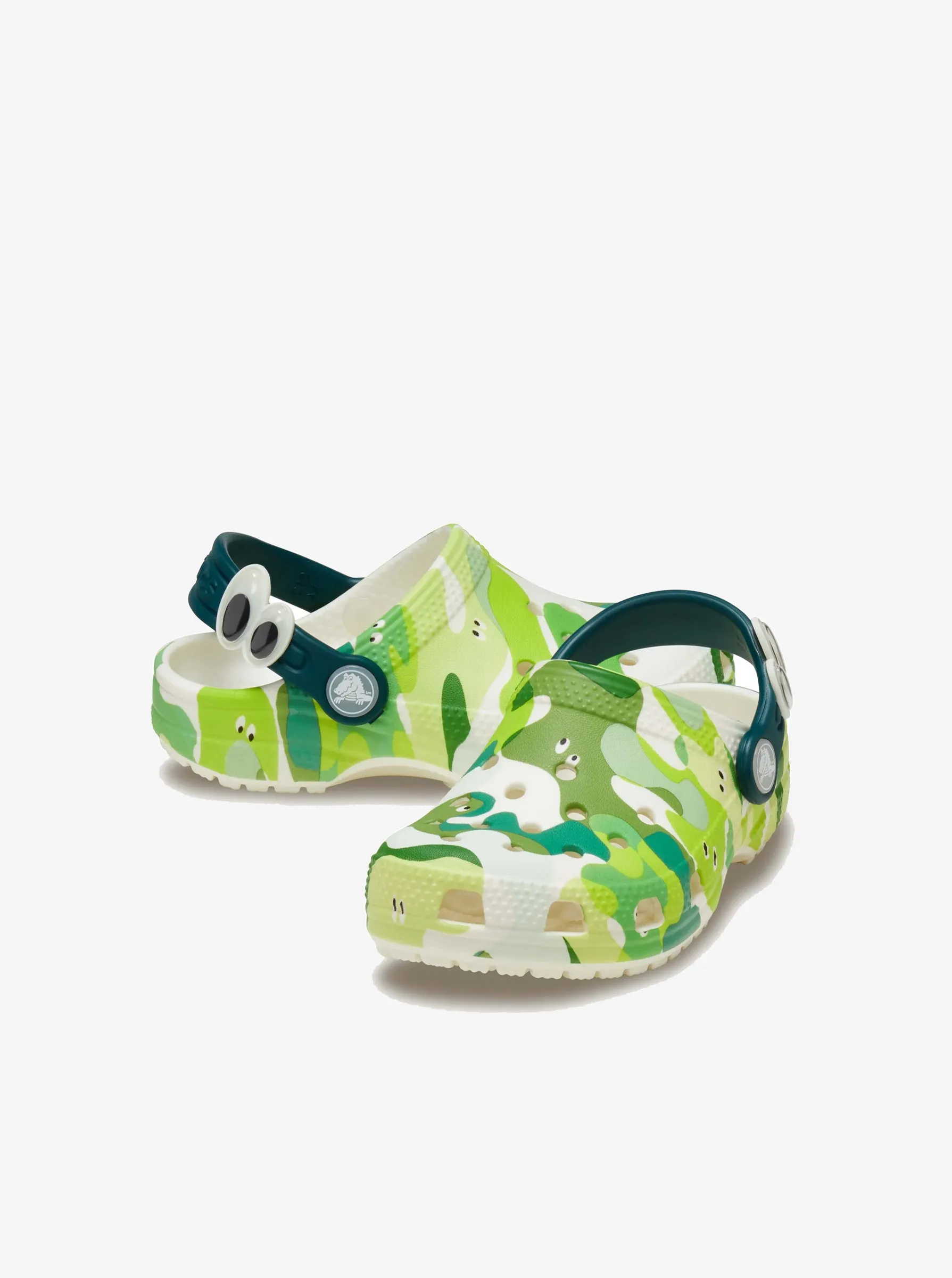 Sunny Mood Classic Glow Slime Monsters Clog Infants